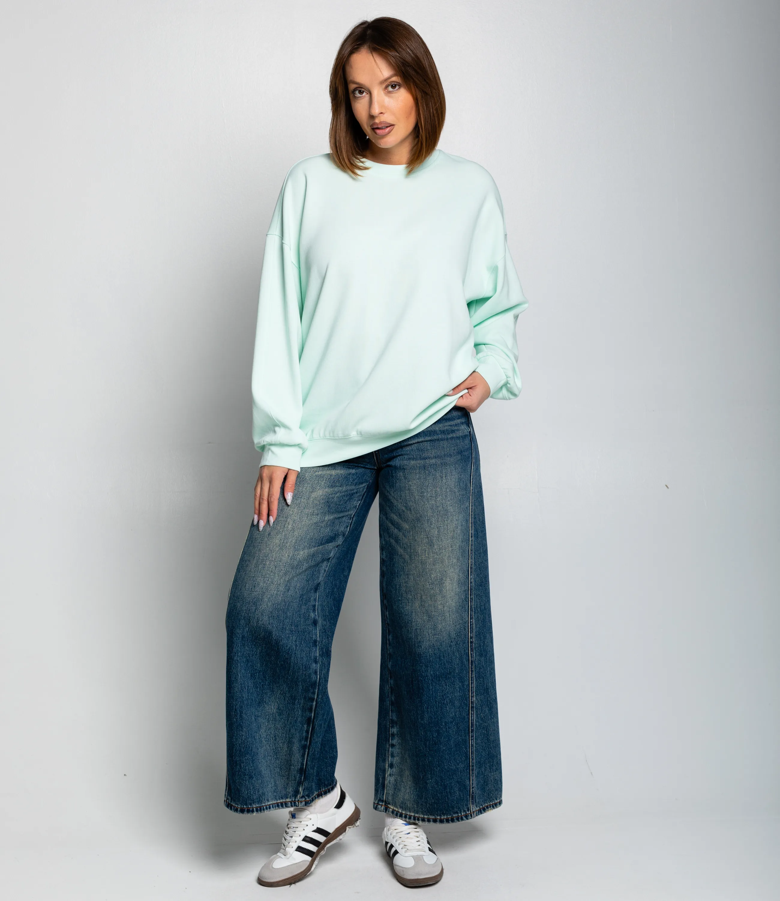 Свитшот #КТ329 (3), мята - фото 4