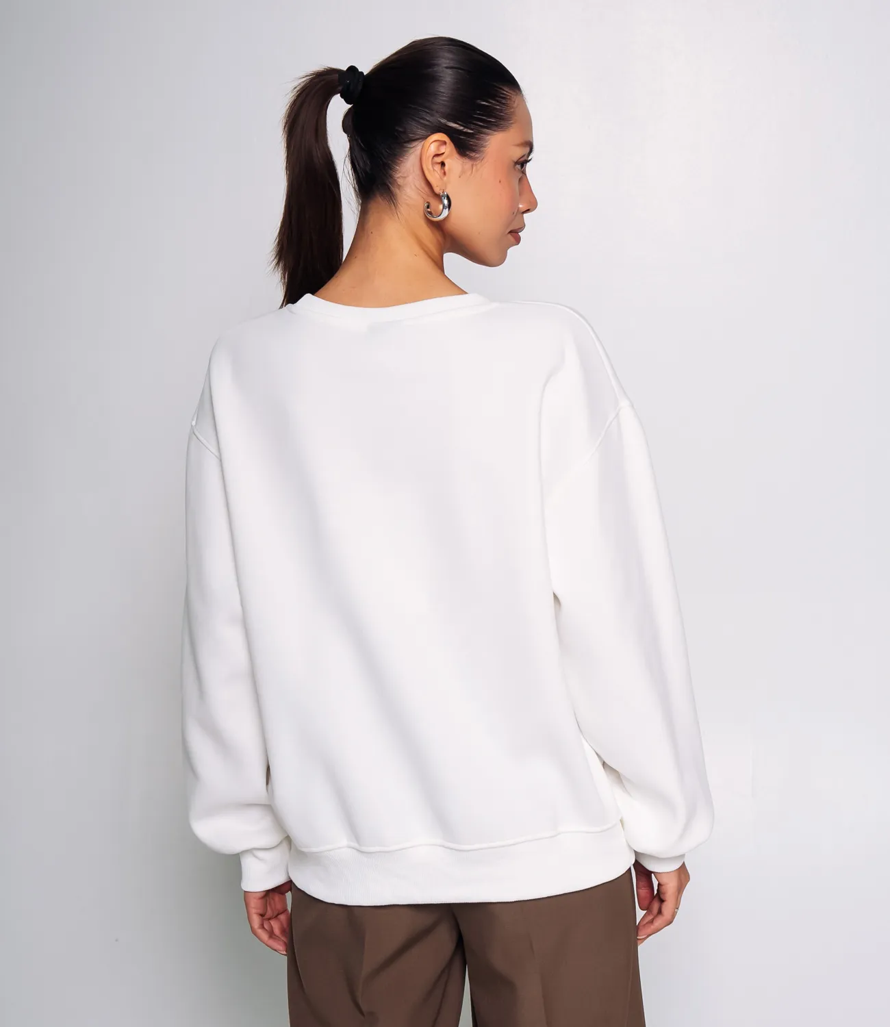 Свитшот #КТ8503 (1), белый - фото 3