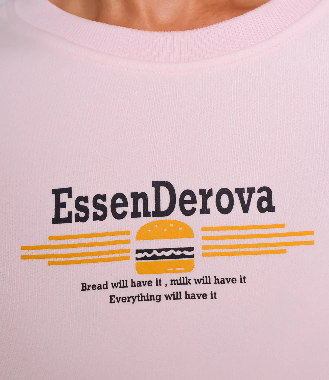 Свитшот #КТ8503 (1), светло-розовый - фото 5