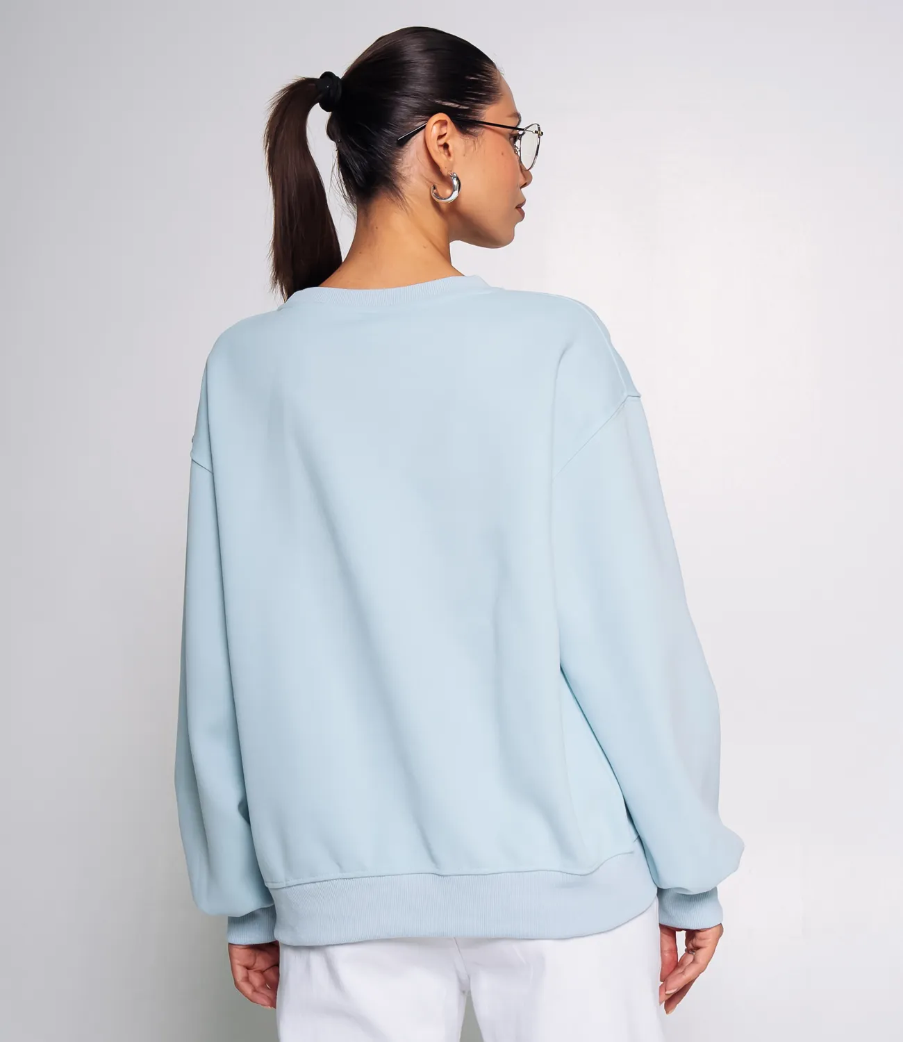 Свитшот #КТ8503 (1), голубой - фото 3