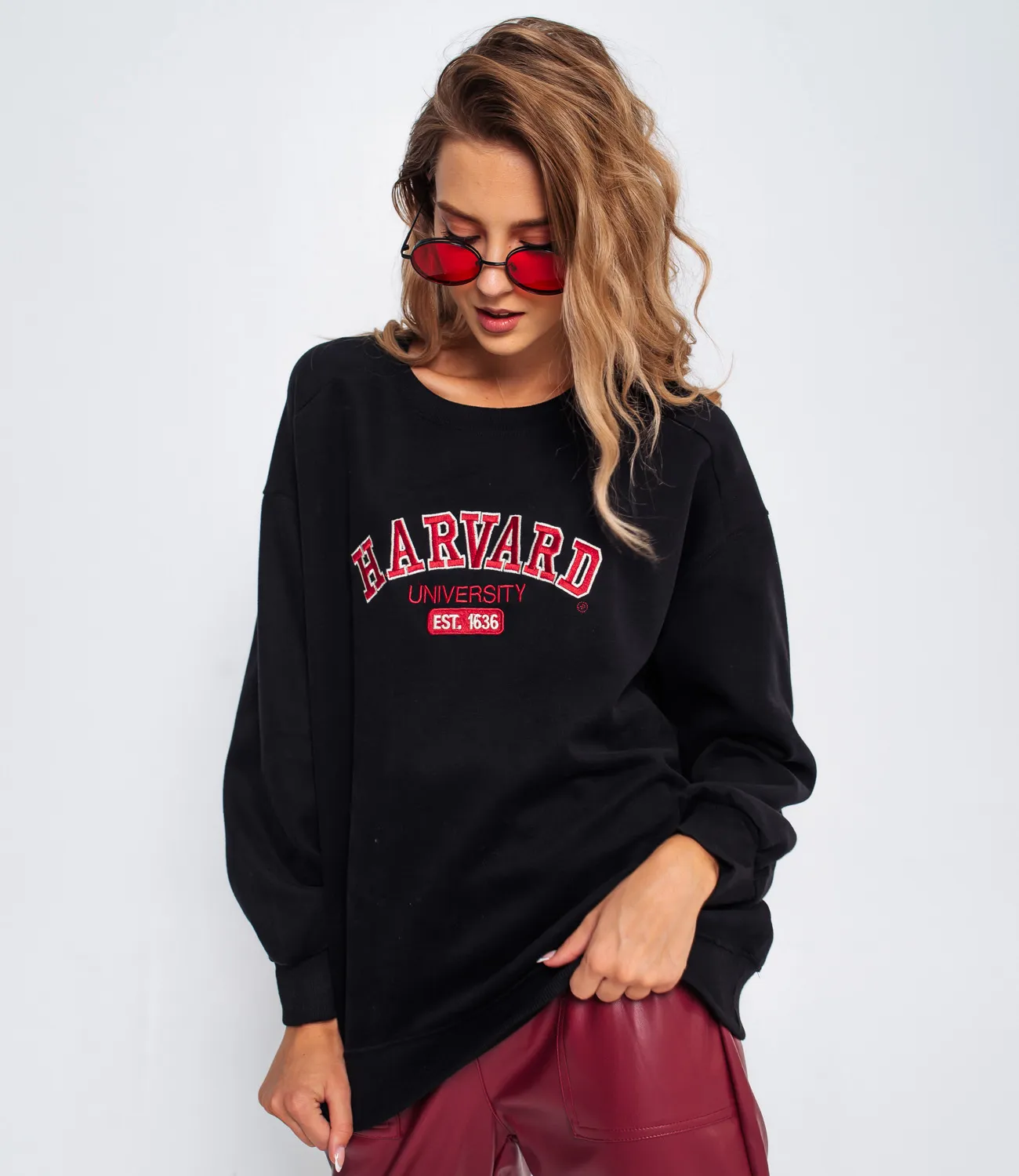Свитшот #КТF002, чёрный - фото 3