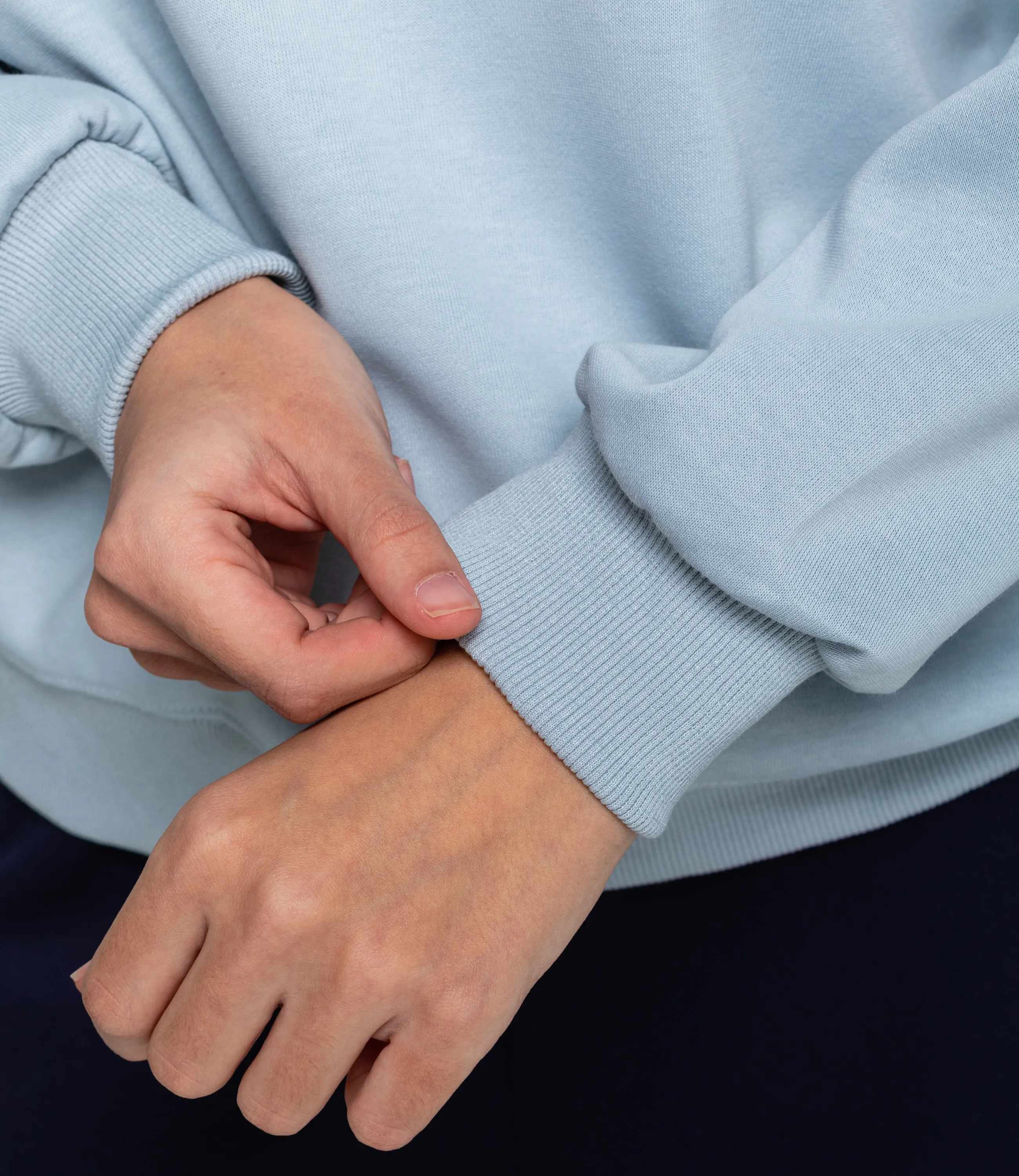 Свитшот #КТ2006 (7), голубой  - фото 5