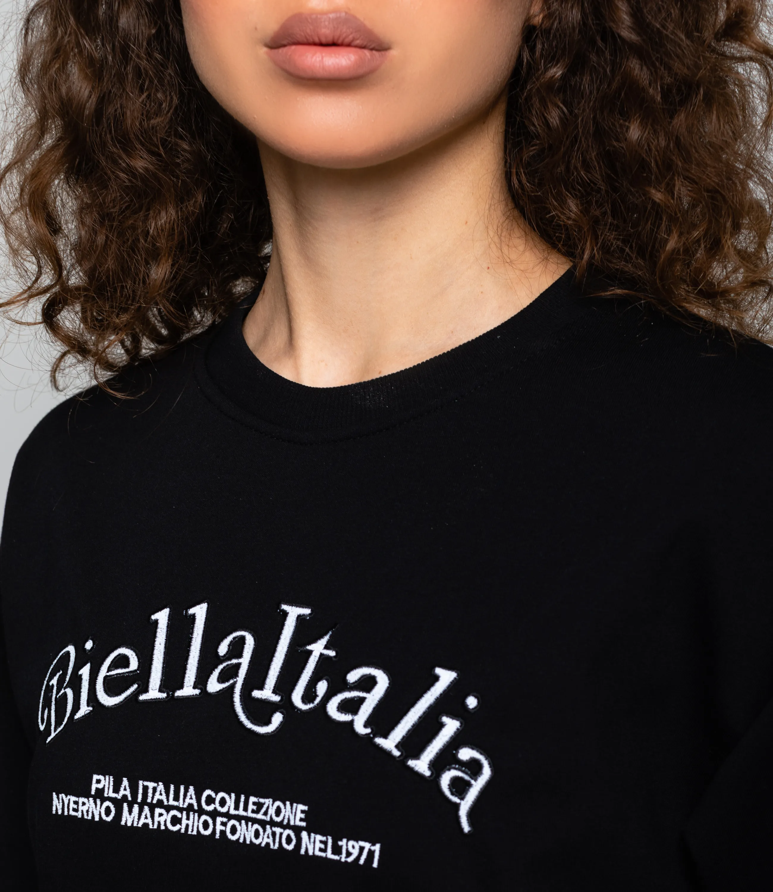 Свитшот #КТ1709, чёрный  - фото 5