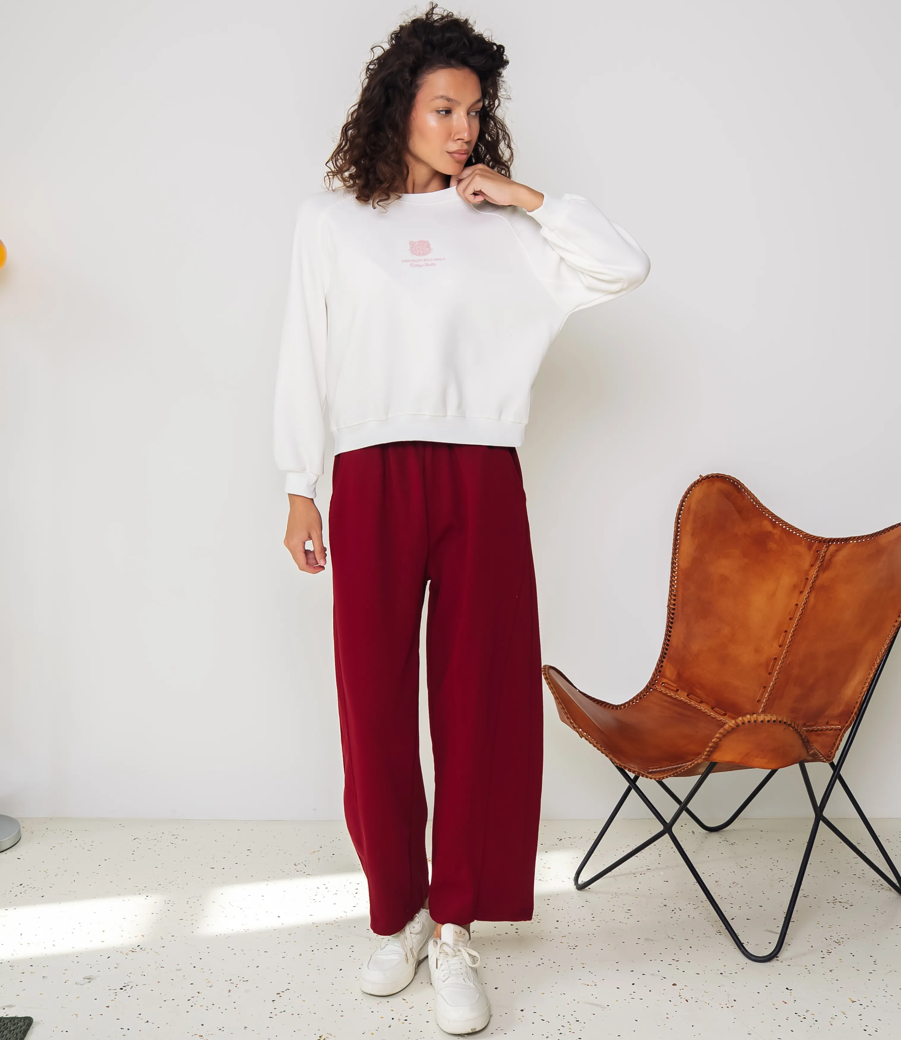 Свитшот #КТ200, белый - фото 4