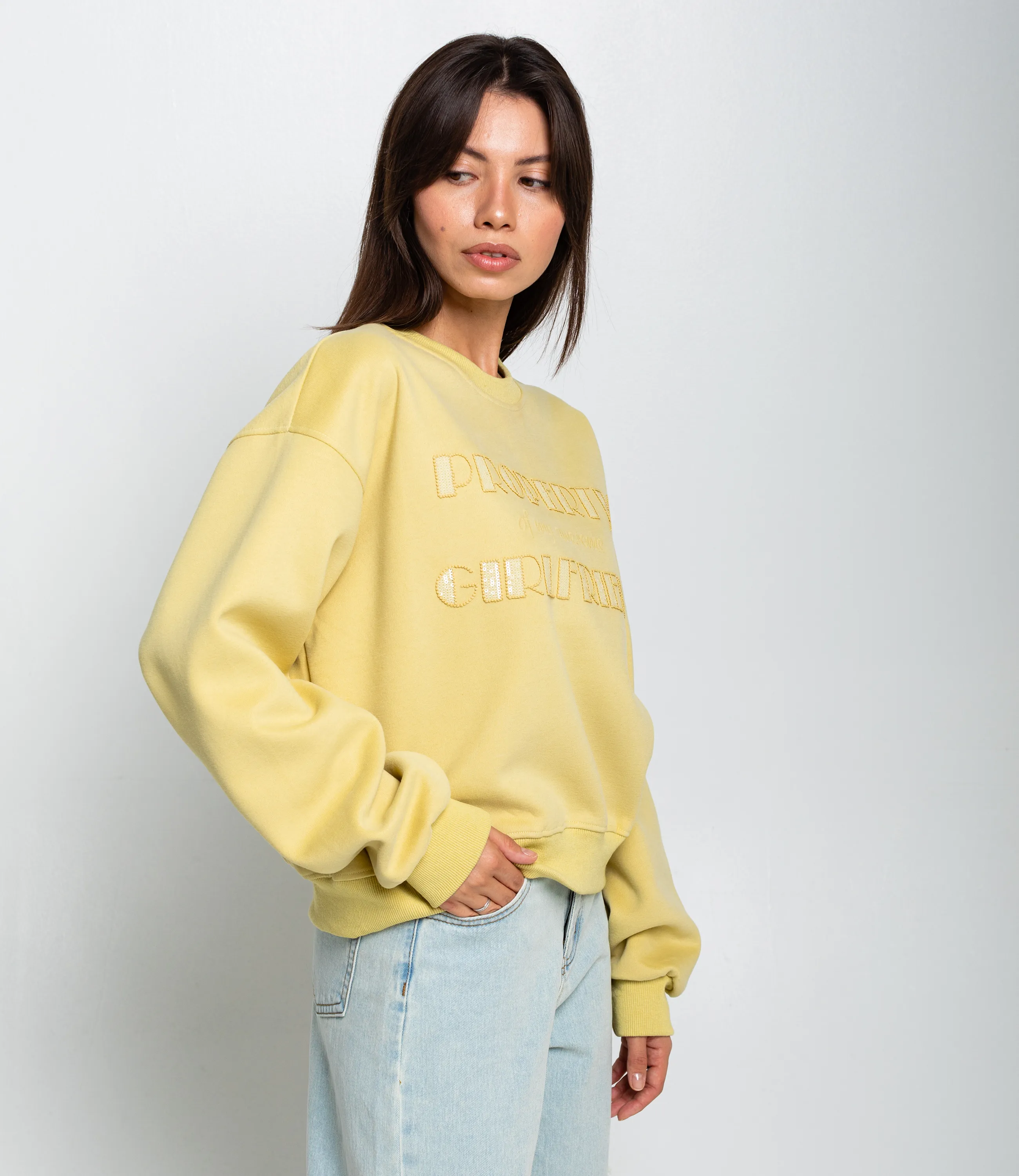 Свитшот #КТ111 (3), горчичный - фото 2