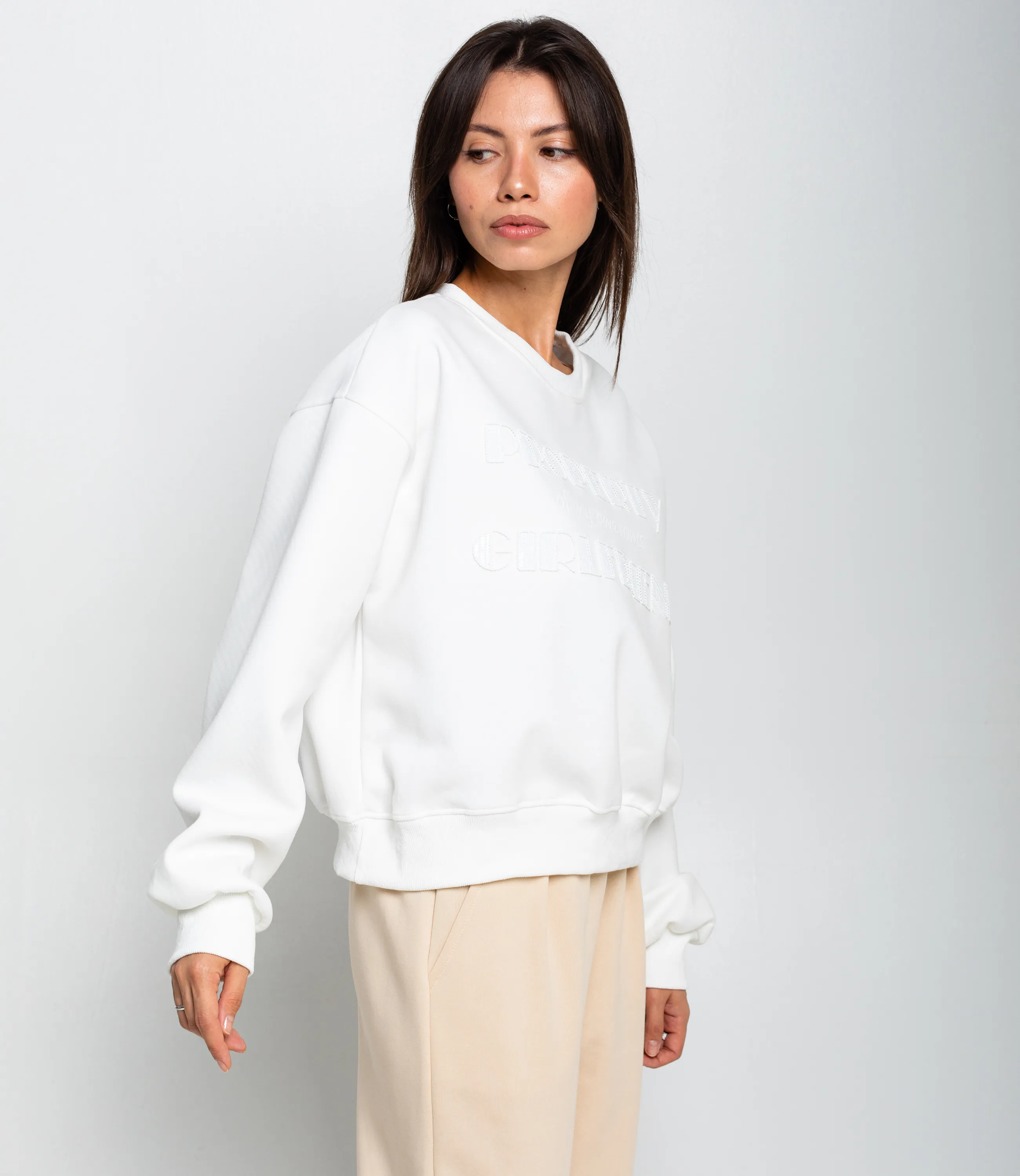 Свитшот #КТ111 (3), белый - фото 2