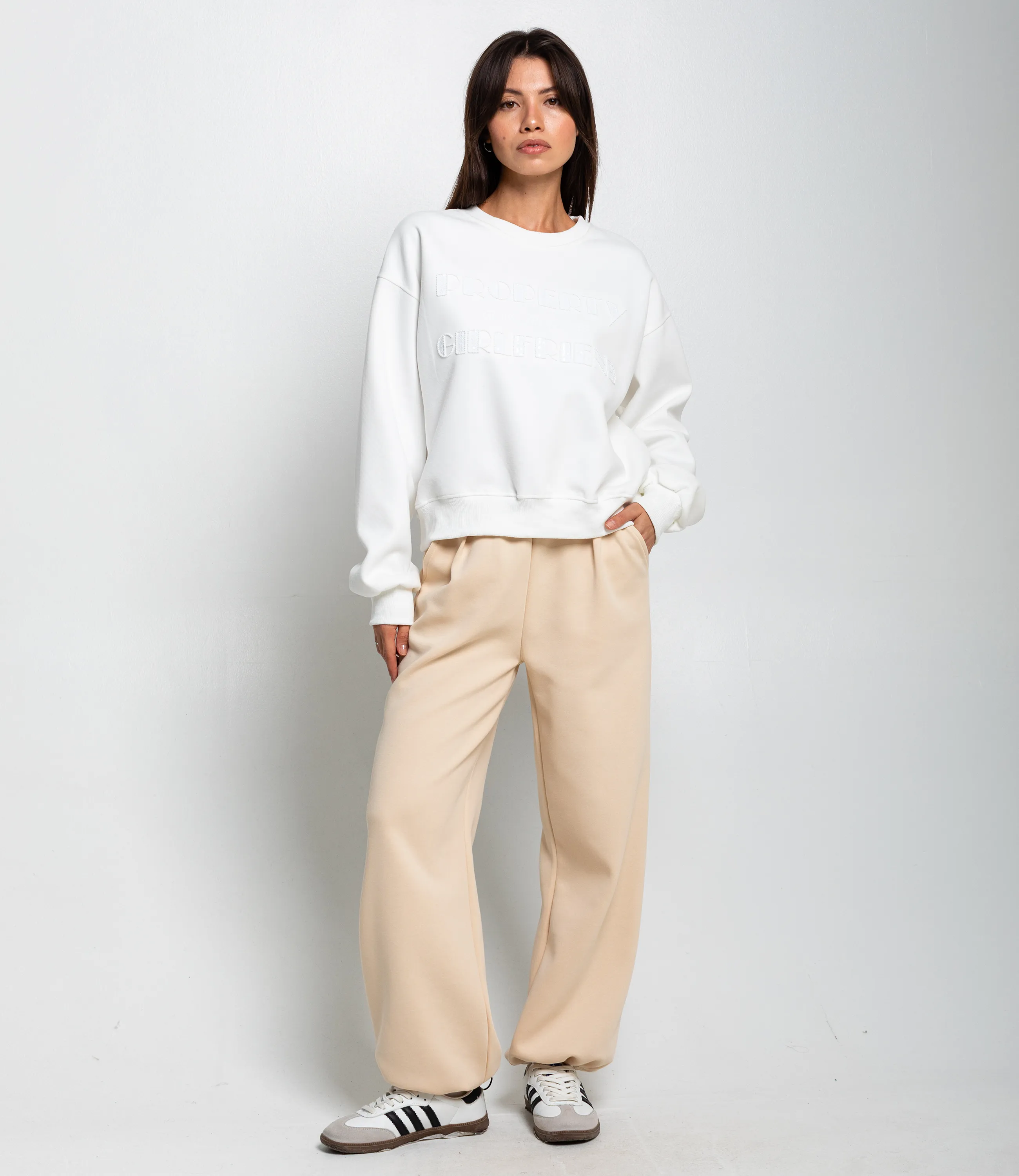 Свитшот #КТ111 (3), белый - фото 4