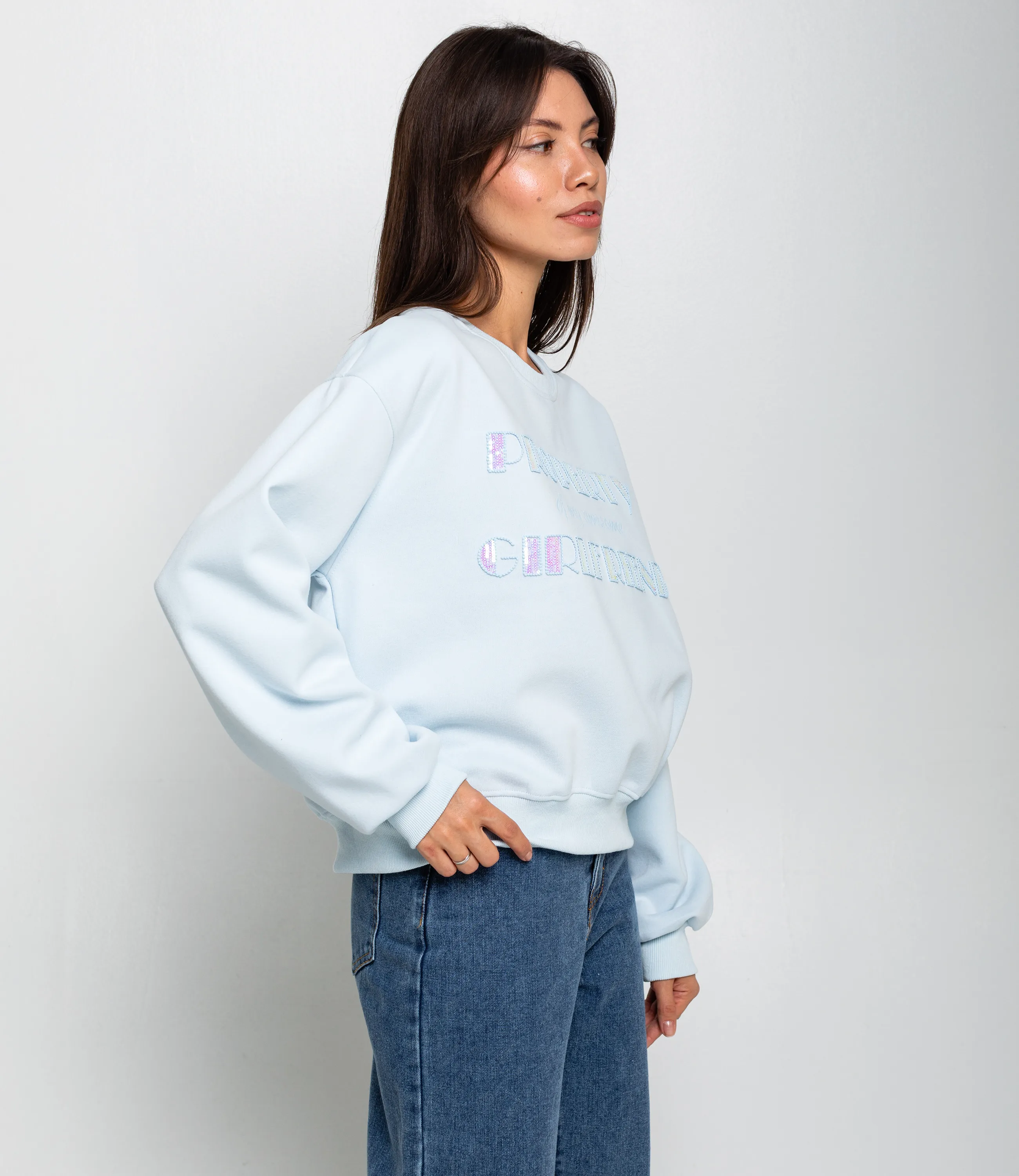 Свитшот #КТ111 (3), голубой - фото 2