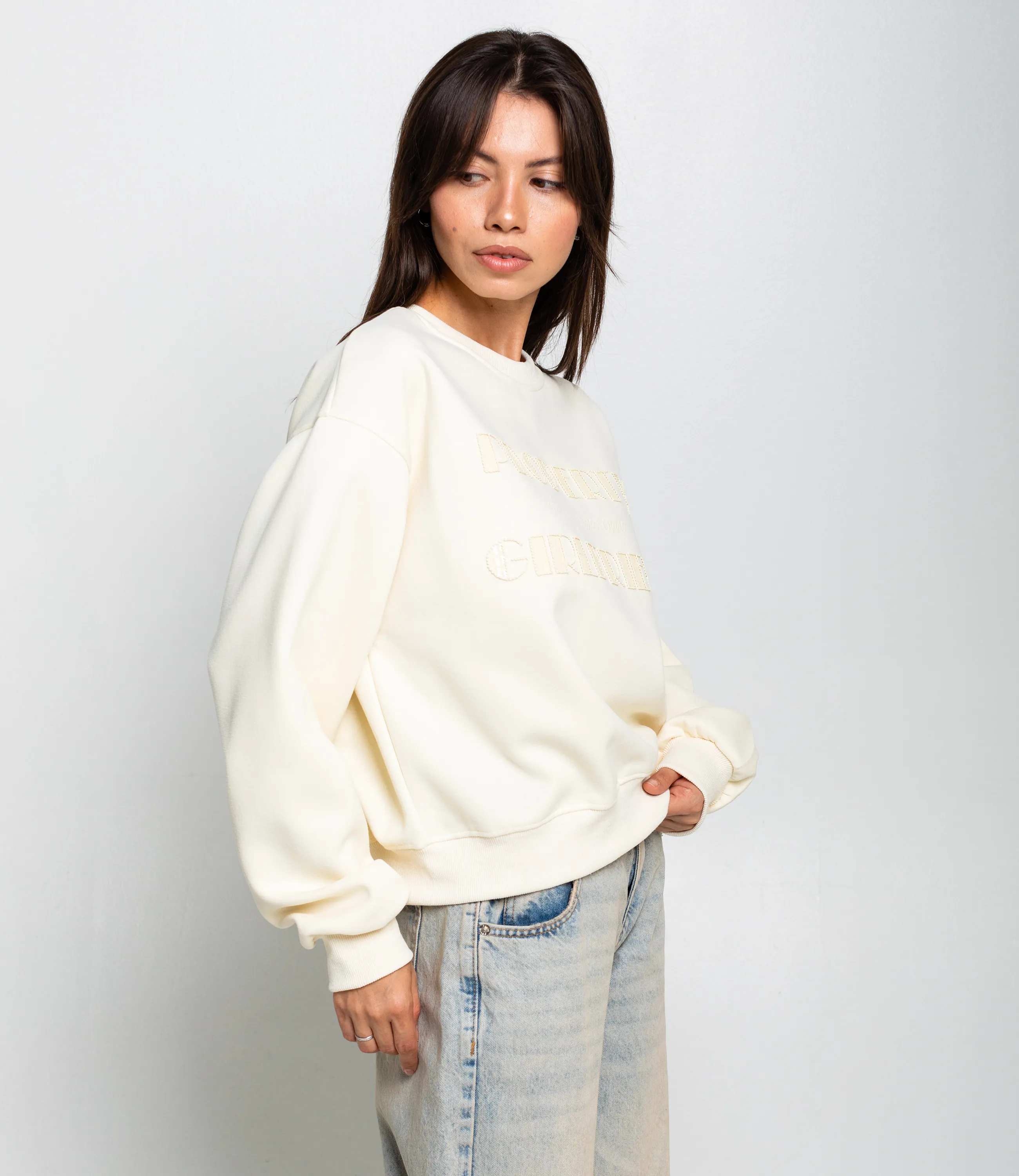 Свитшот #КТ111 (3), кремовый - фото 2