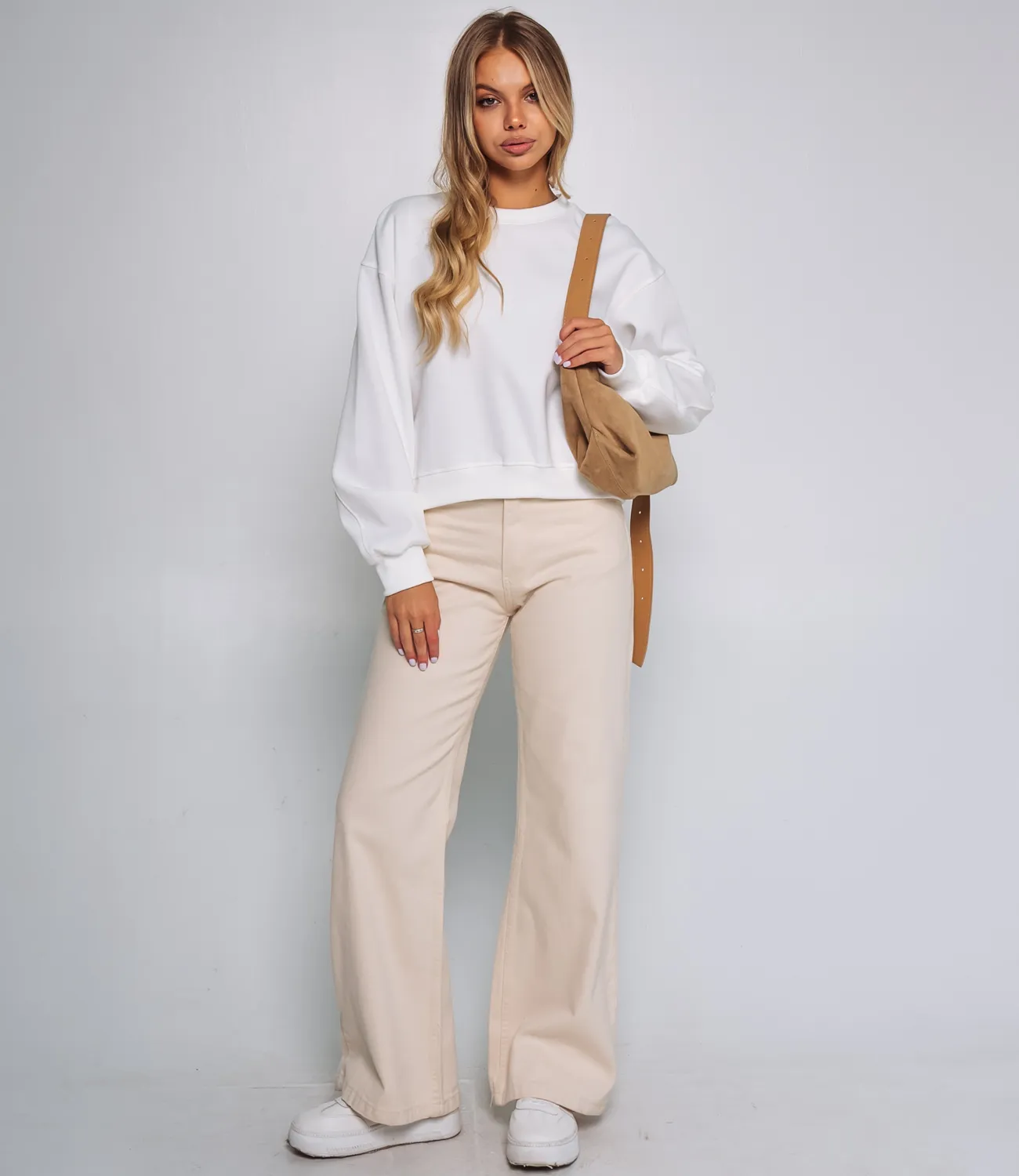 Свитшот #КТ2180 (2), белый - фото 4