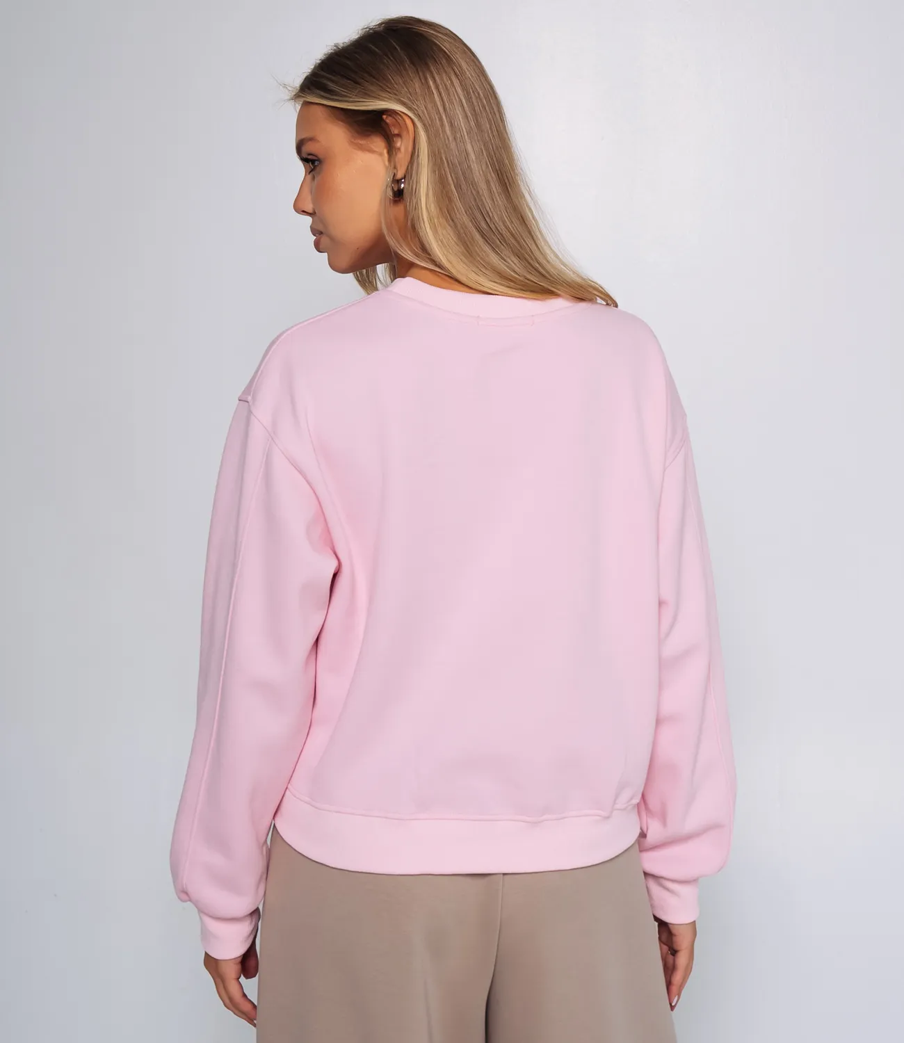 Свитшот #КТ2180 (2), светло-розовый - фото 3
