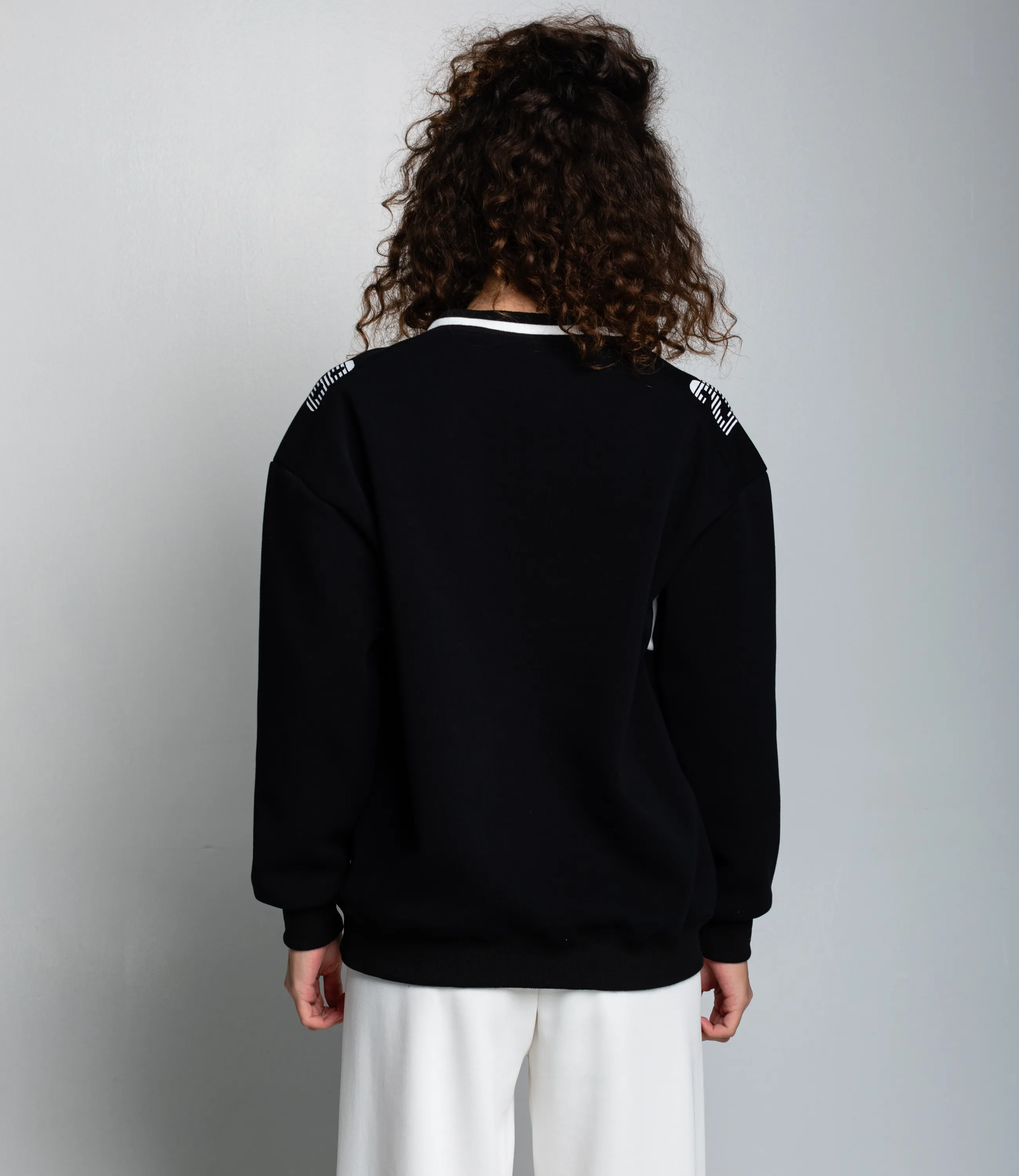 Свитшот #КТ028 (3), чёрный - фото 3