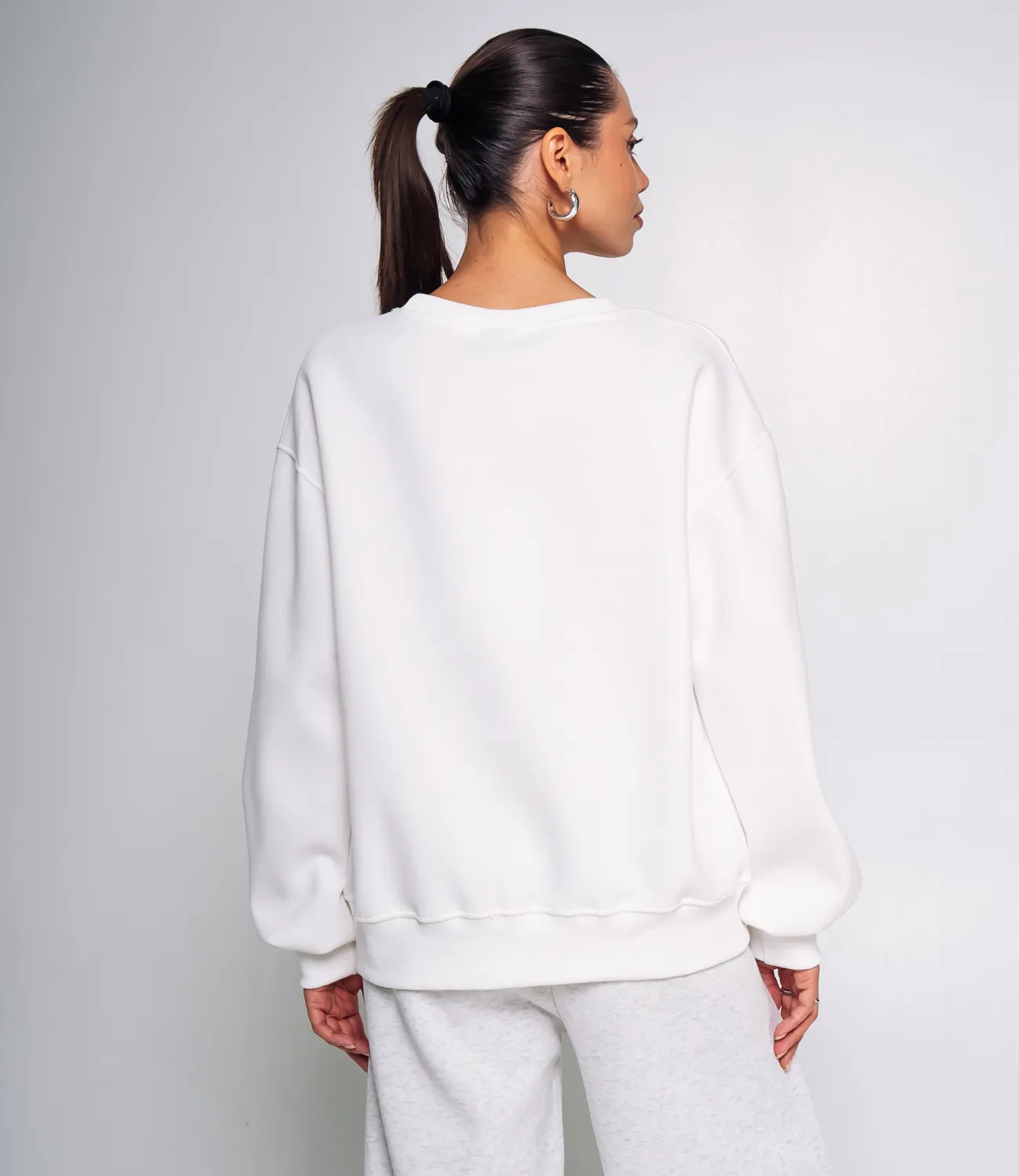 Свитшот #КТ9802 (1), белый - фото 3