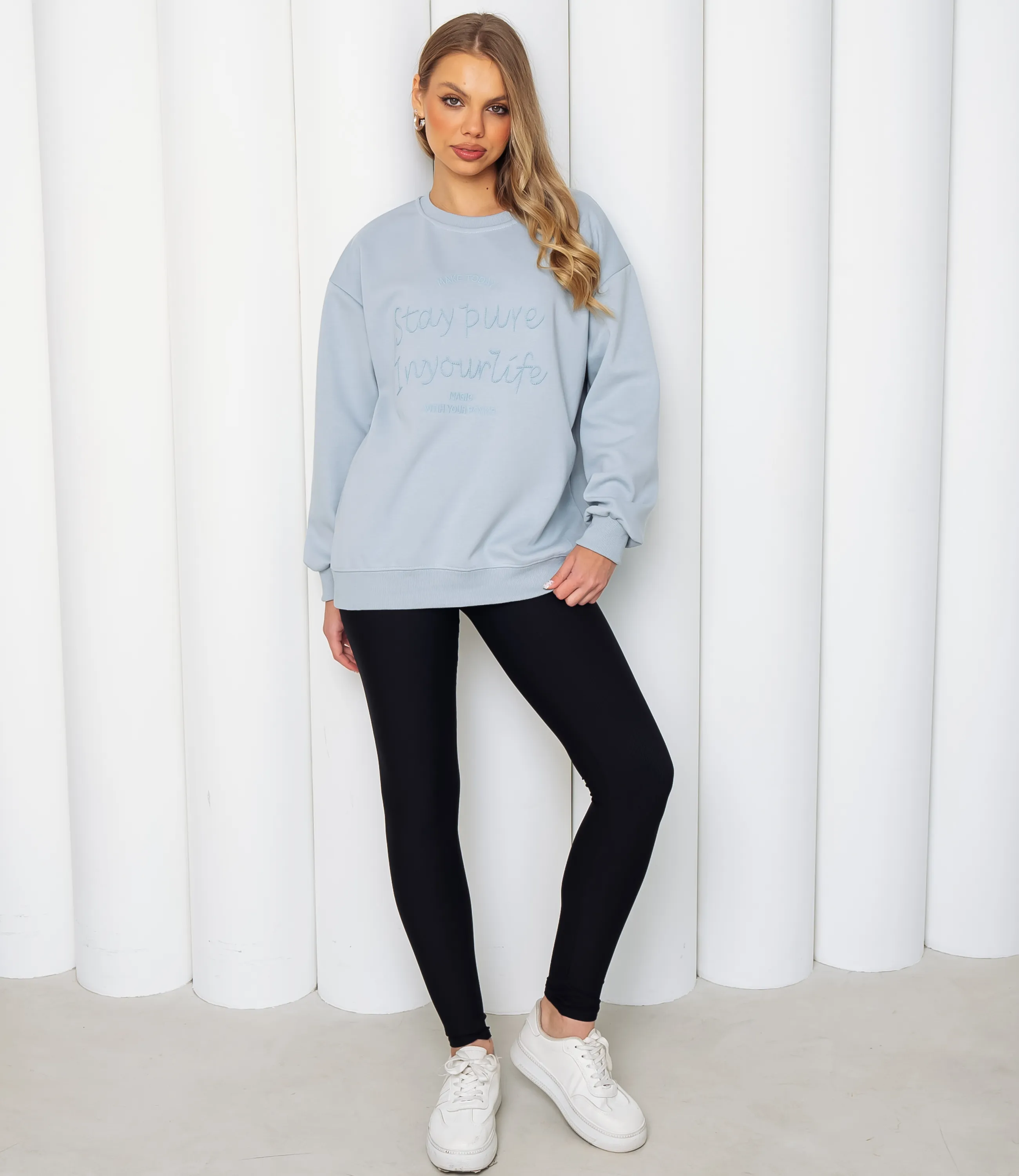 Свитшот #КТ2008 (2), голубой - фото 4