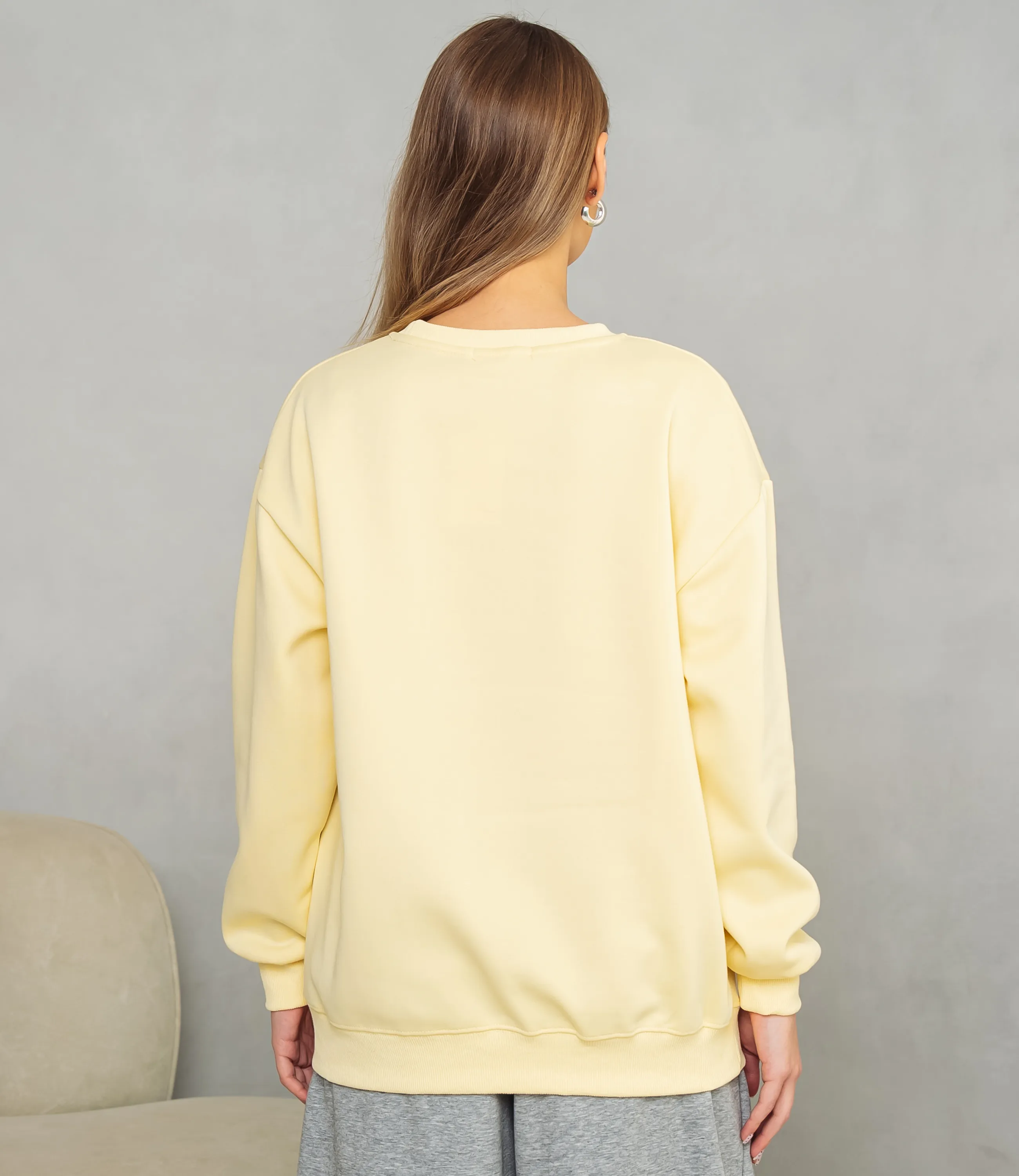 Свитшот #КТ2008 (2), жёлтый - фото 3