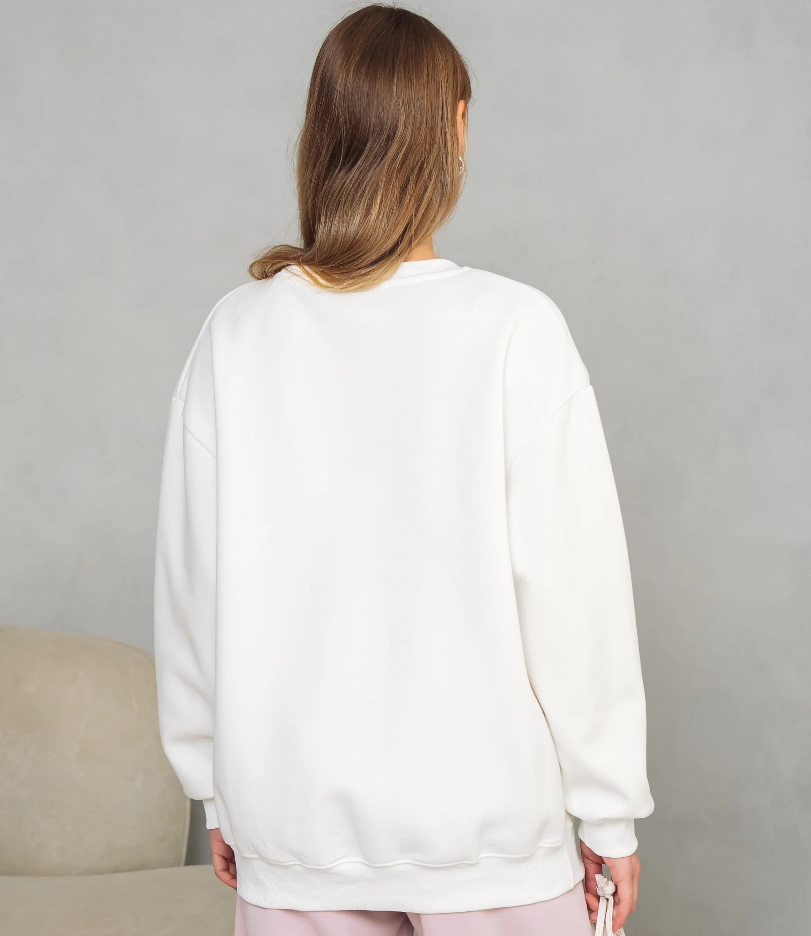 Свитшот #КТ2008 (2), белый - фото 3