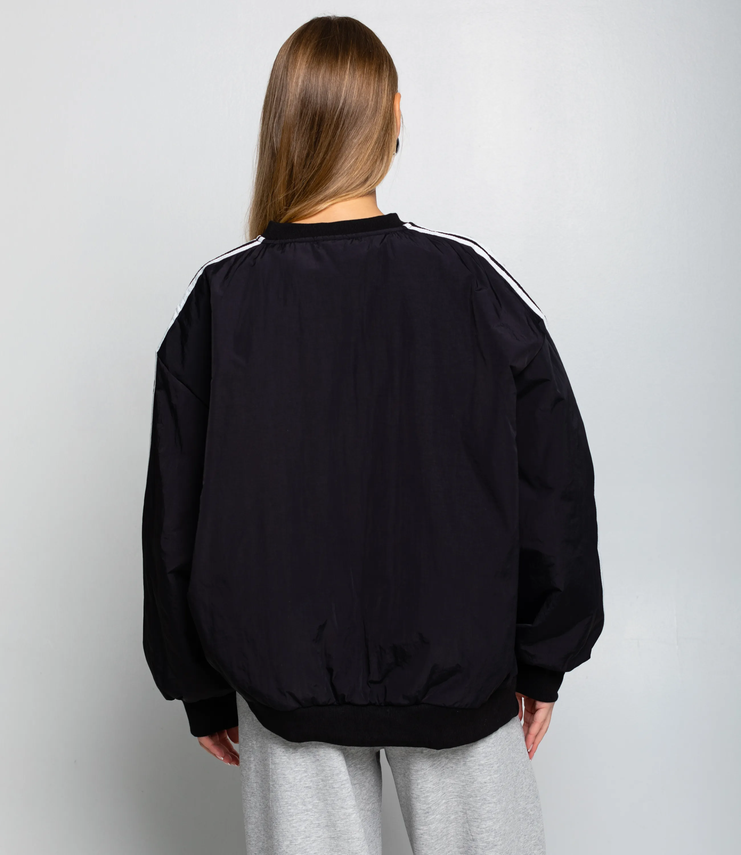 Свитшот #КТ25263, чёрный - фото 3