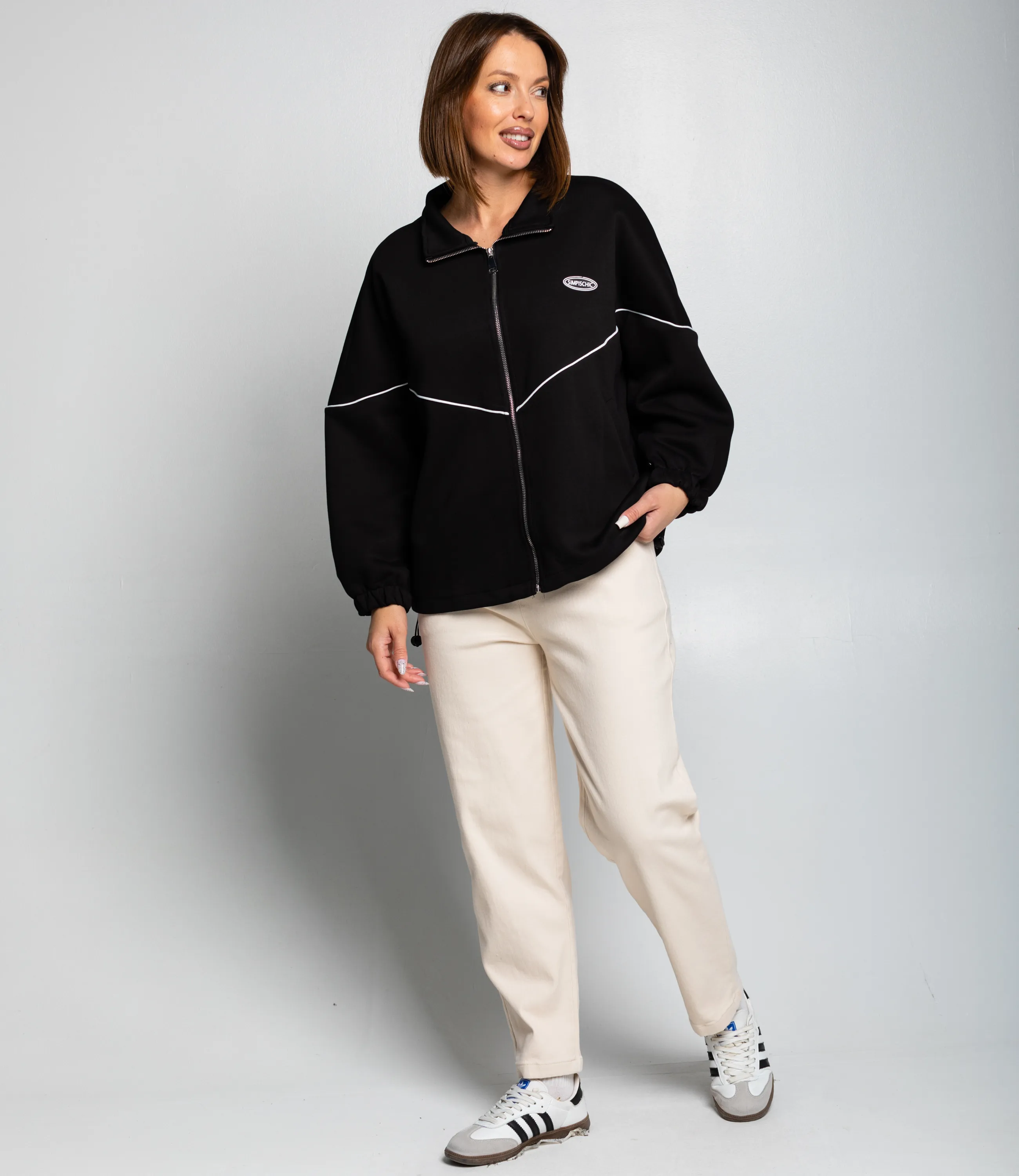 Толстовка #КТ607 (6), чёрный - фото 4