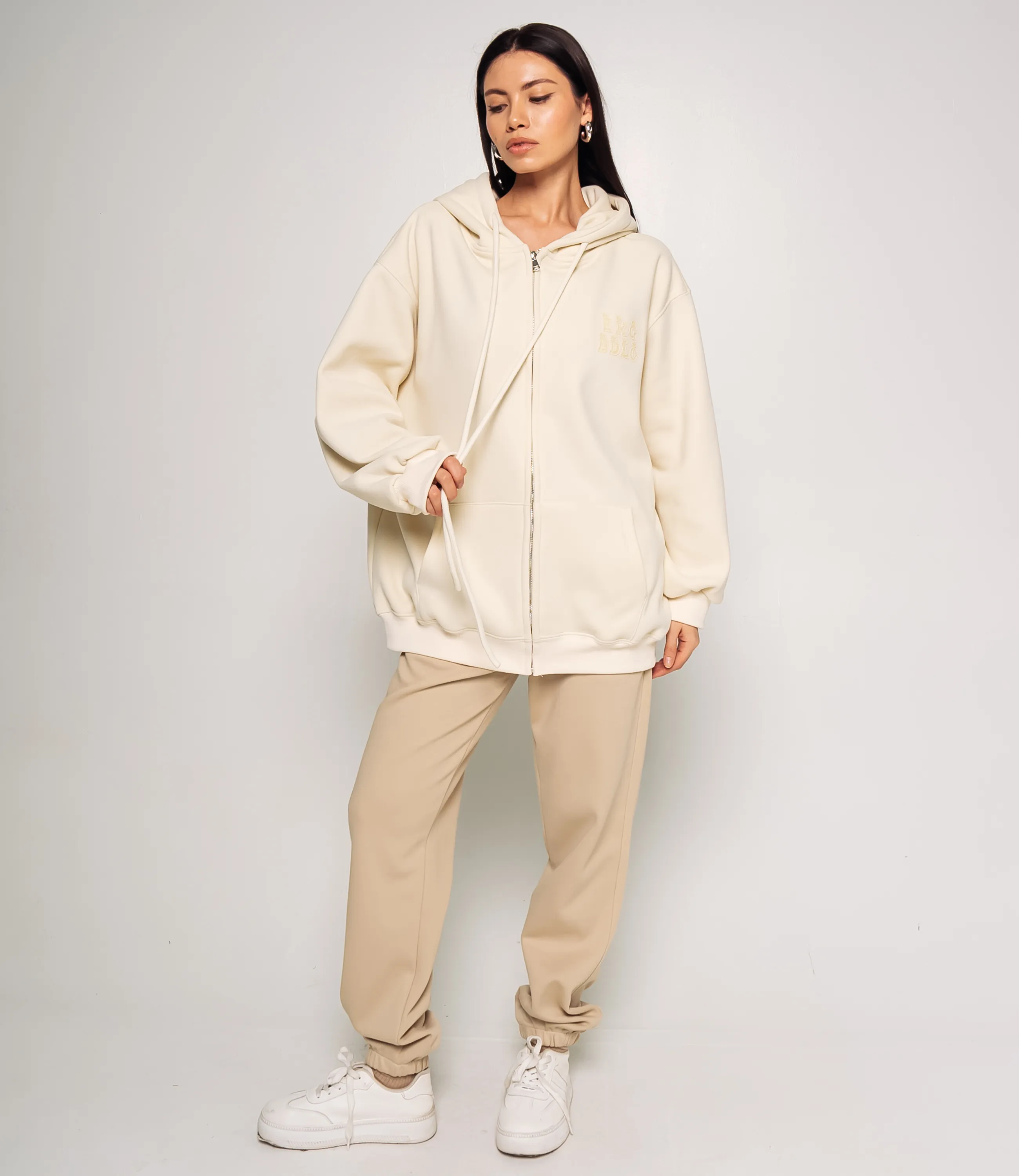 Толстовка #КТ001 (13), кремовый - фото 4