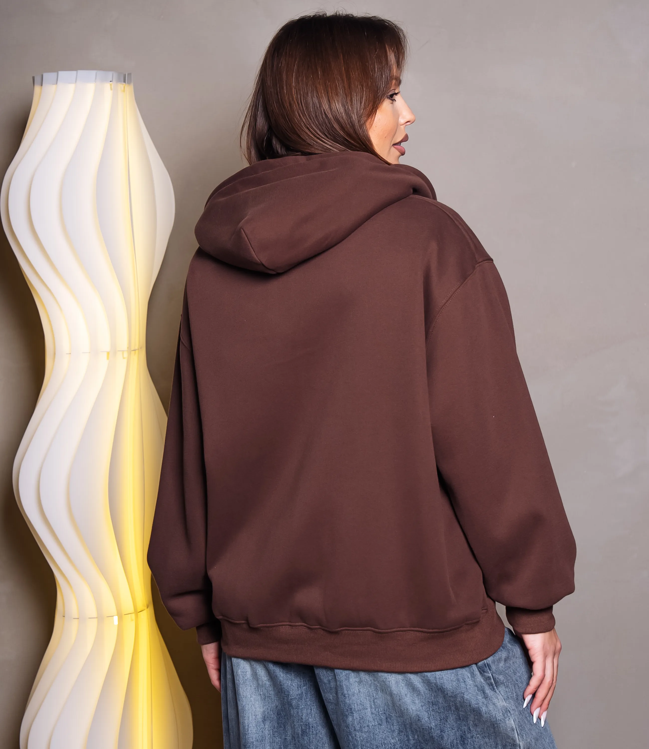 Толстовка #КТ900 (1), шоколадный - фото 3