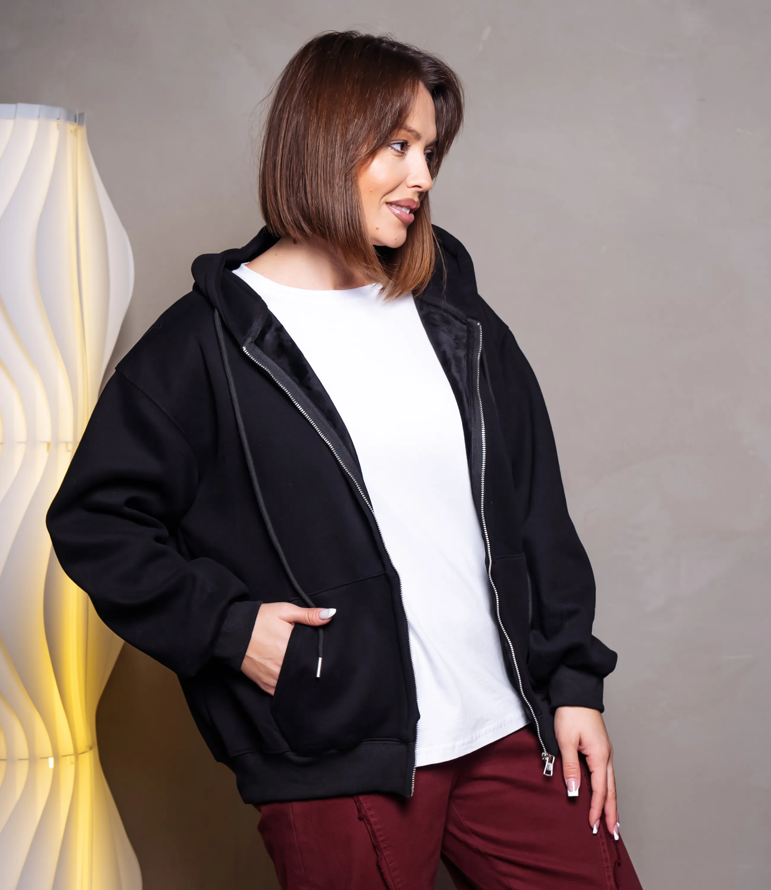 Толстовка #КТ900 (1), чёрный - фото 2