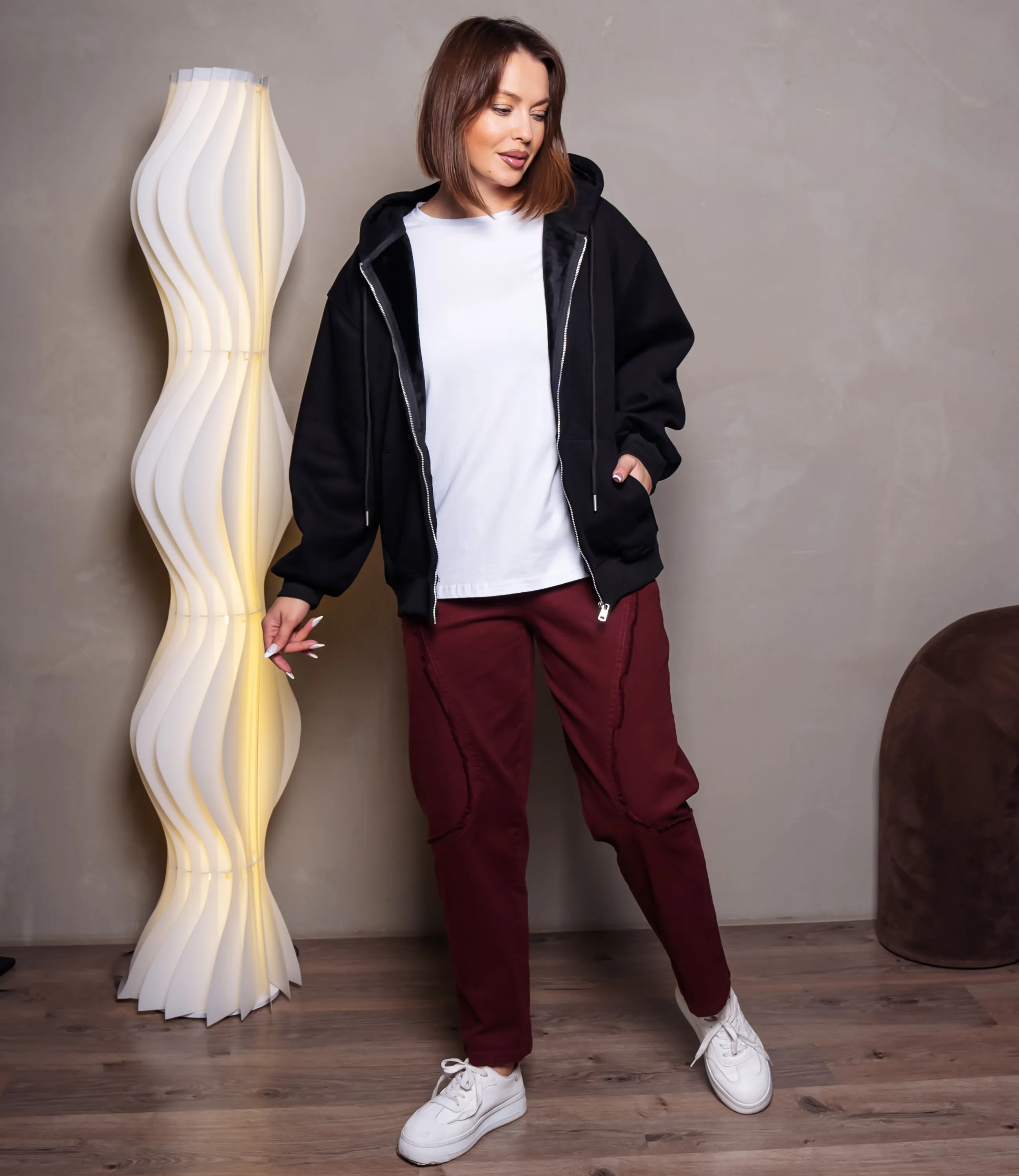 Толстовка #КТ900 (1), чёрный - фото 4