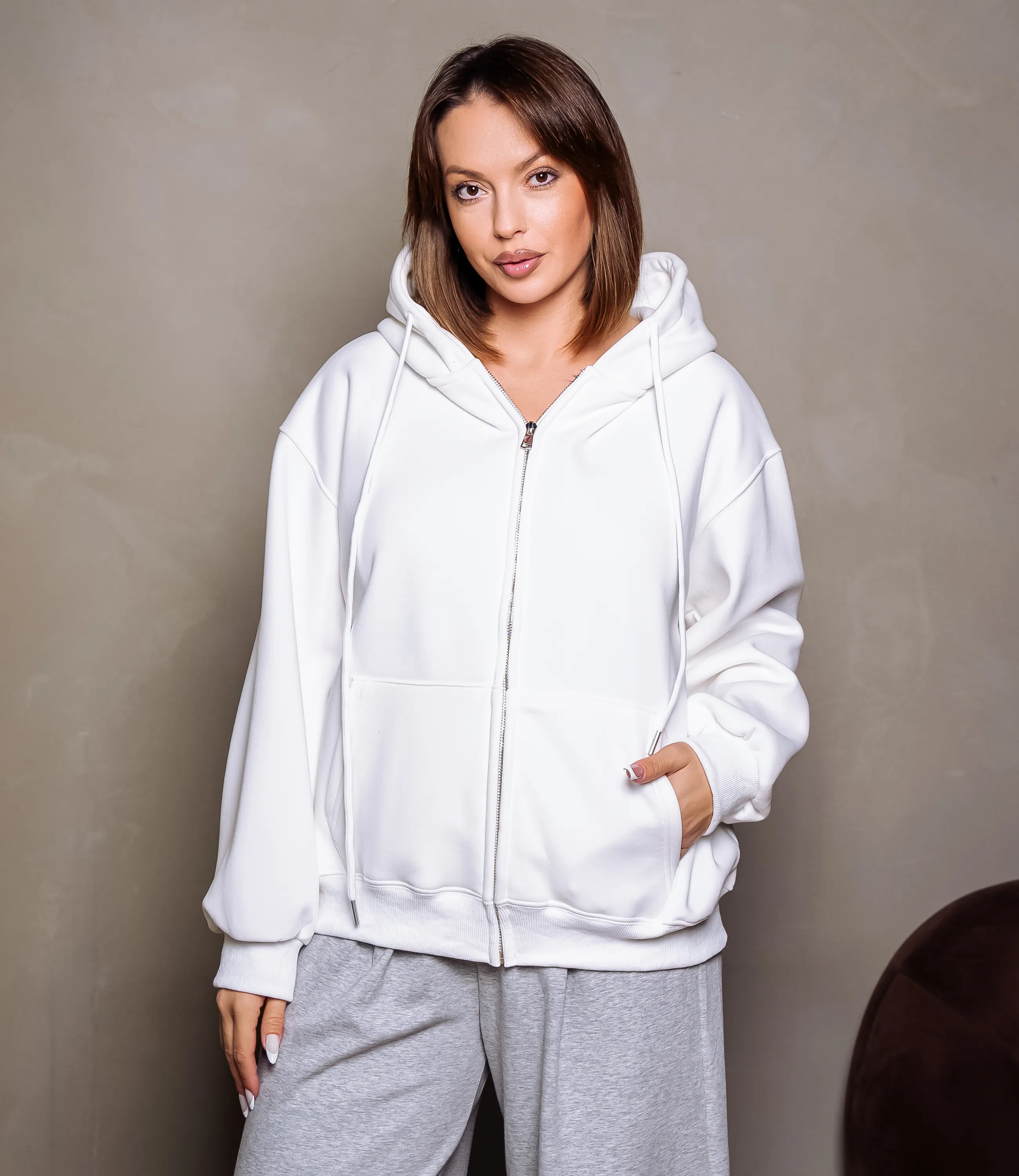 Толстовка #КТ900 (1), белый