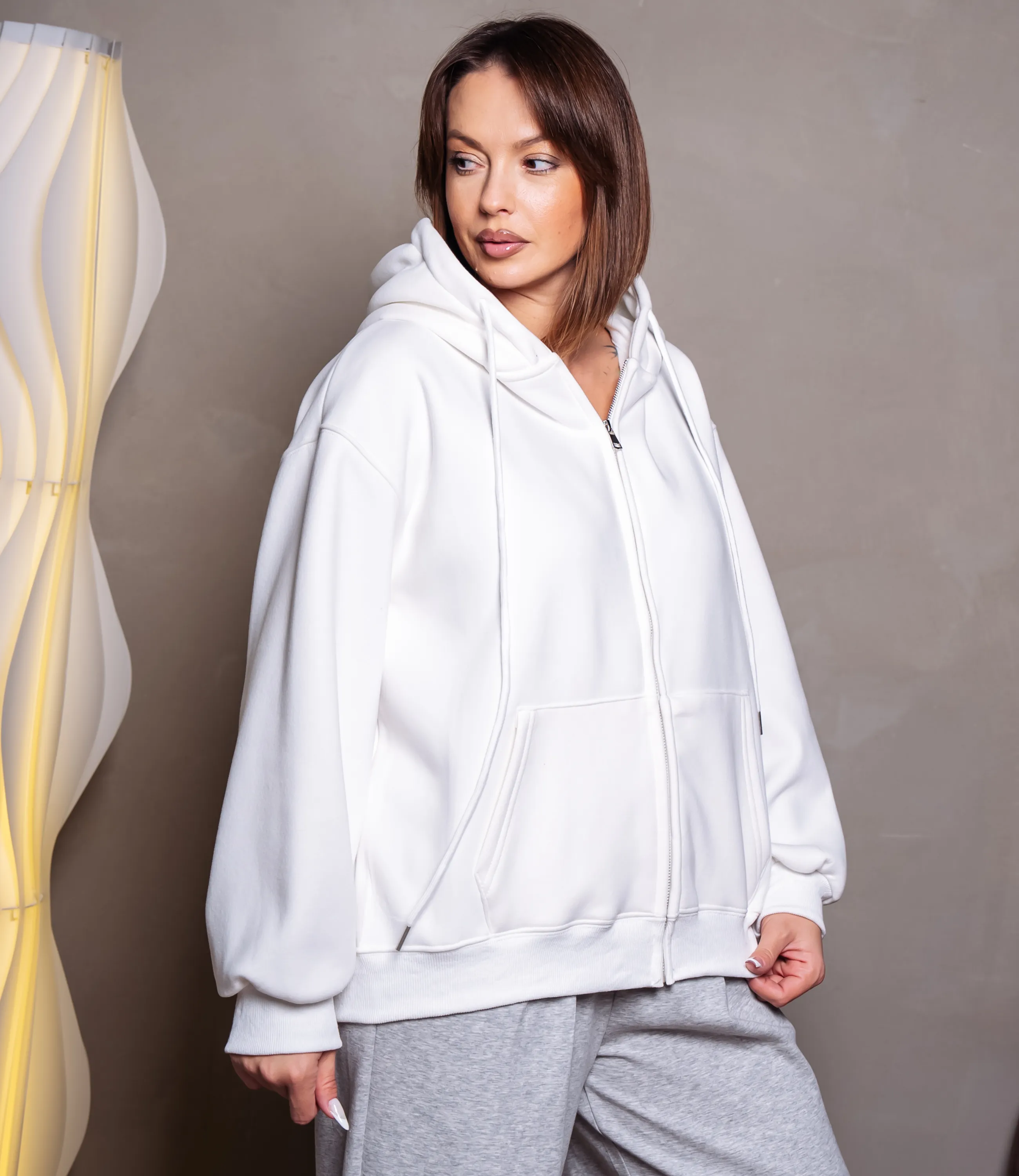 Толстовка #КТ900 (1), белый - фото 2