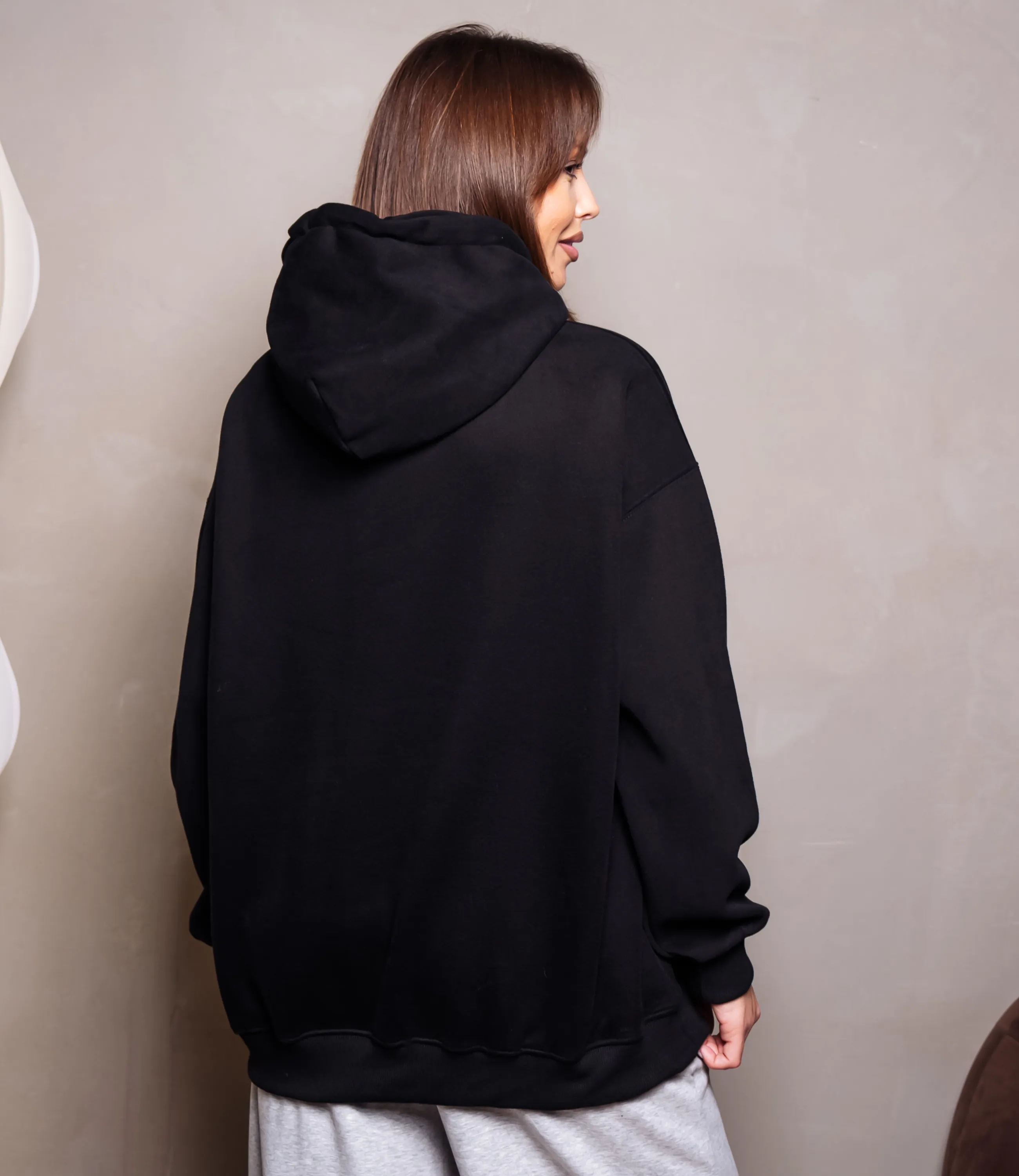 Худи #КТ706 (3), чёрный - фото 3