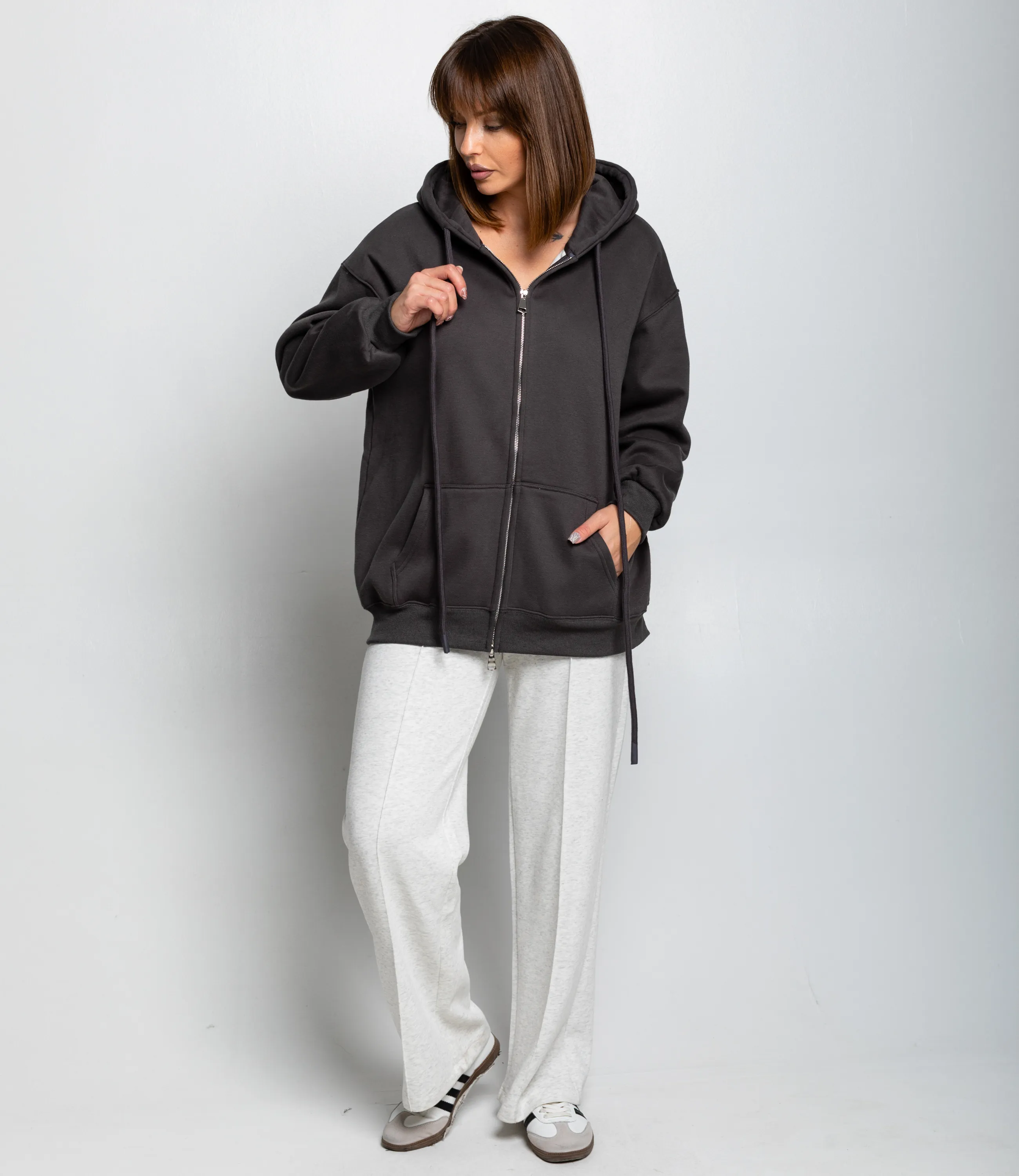 Толстовка #КТ8813 (9), графит - фото 4