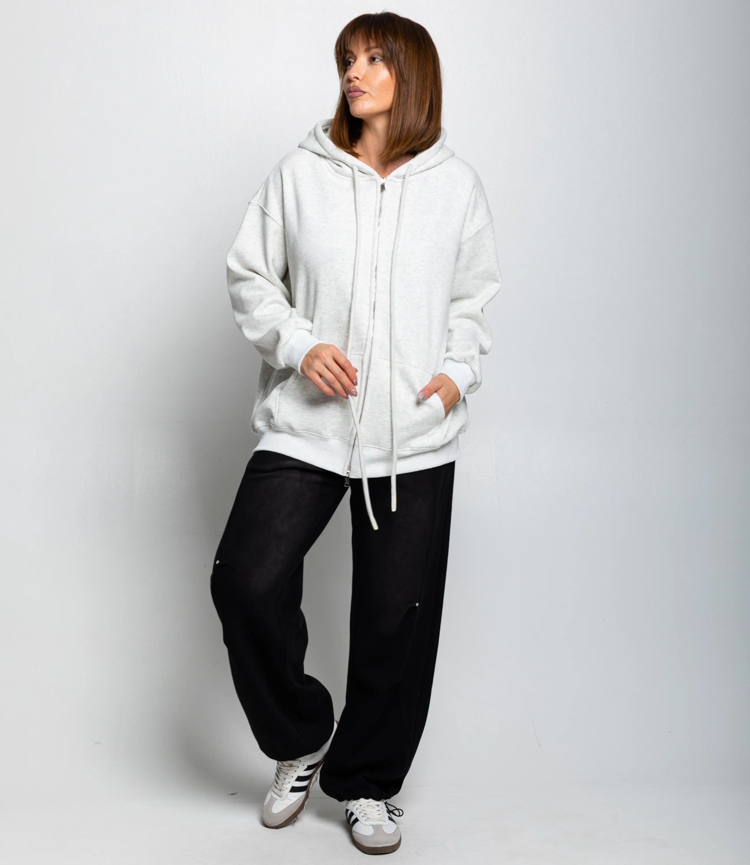 Толстовка #КТ8813 (9), светло-серый меланж - фото 4