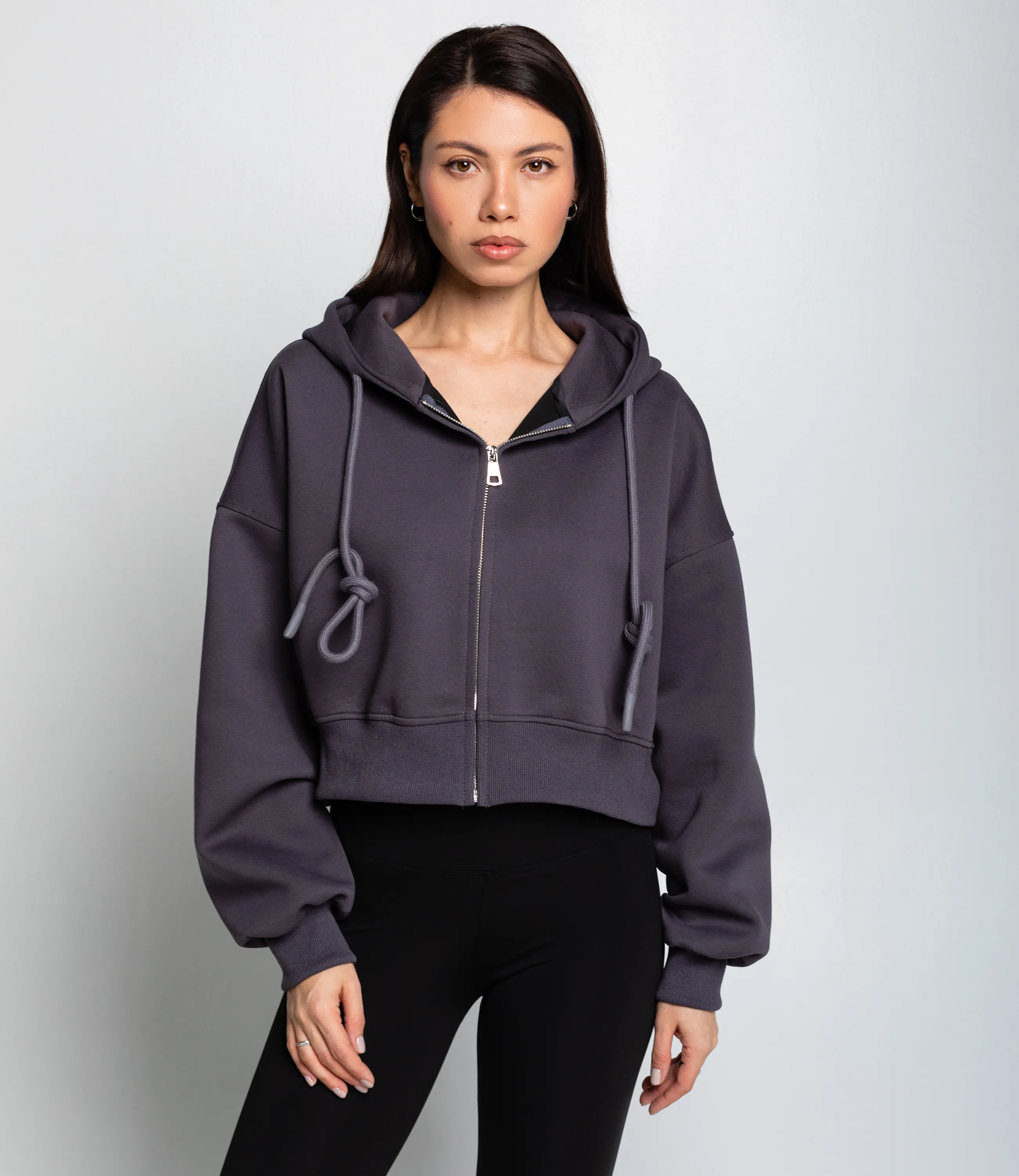 Толстовка #КТ5989, графит - фото 1