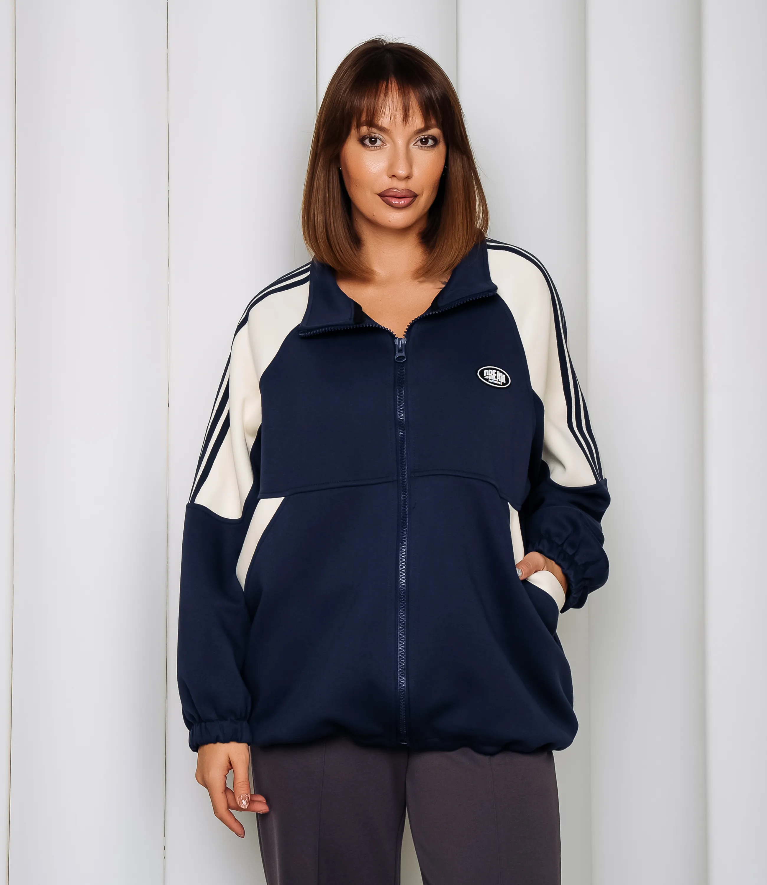 Толстовка #КТ5996 (1), синий - фото 1