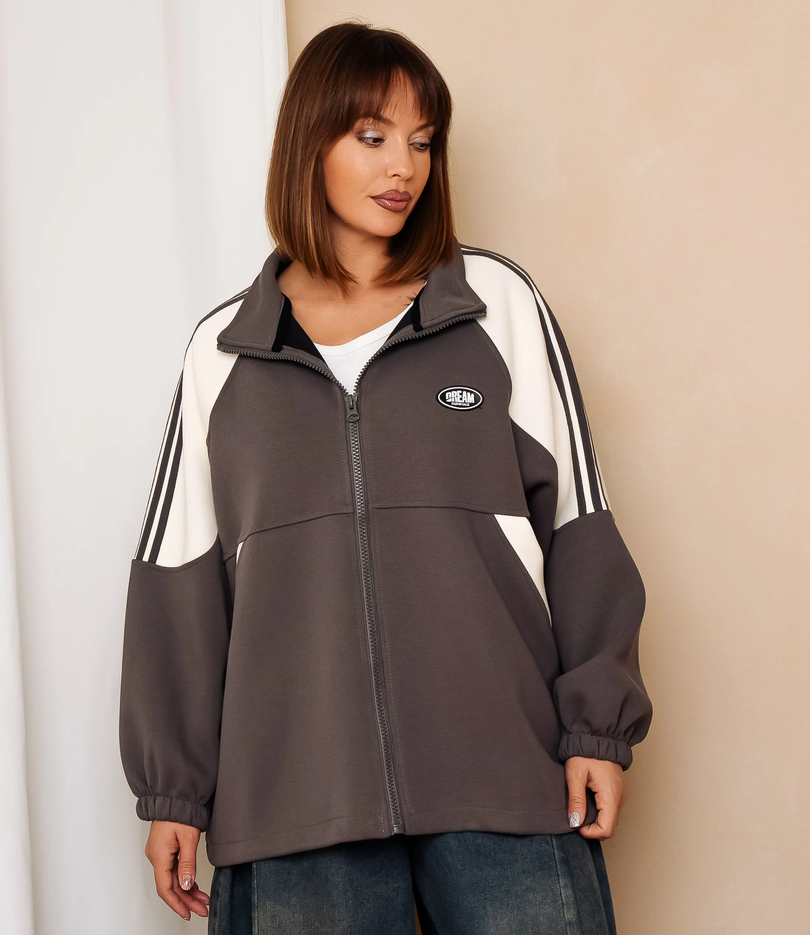 Толстовка #КТ5996 (1), графит - фото 1