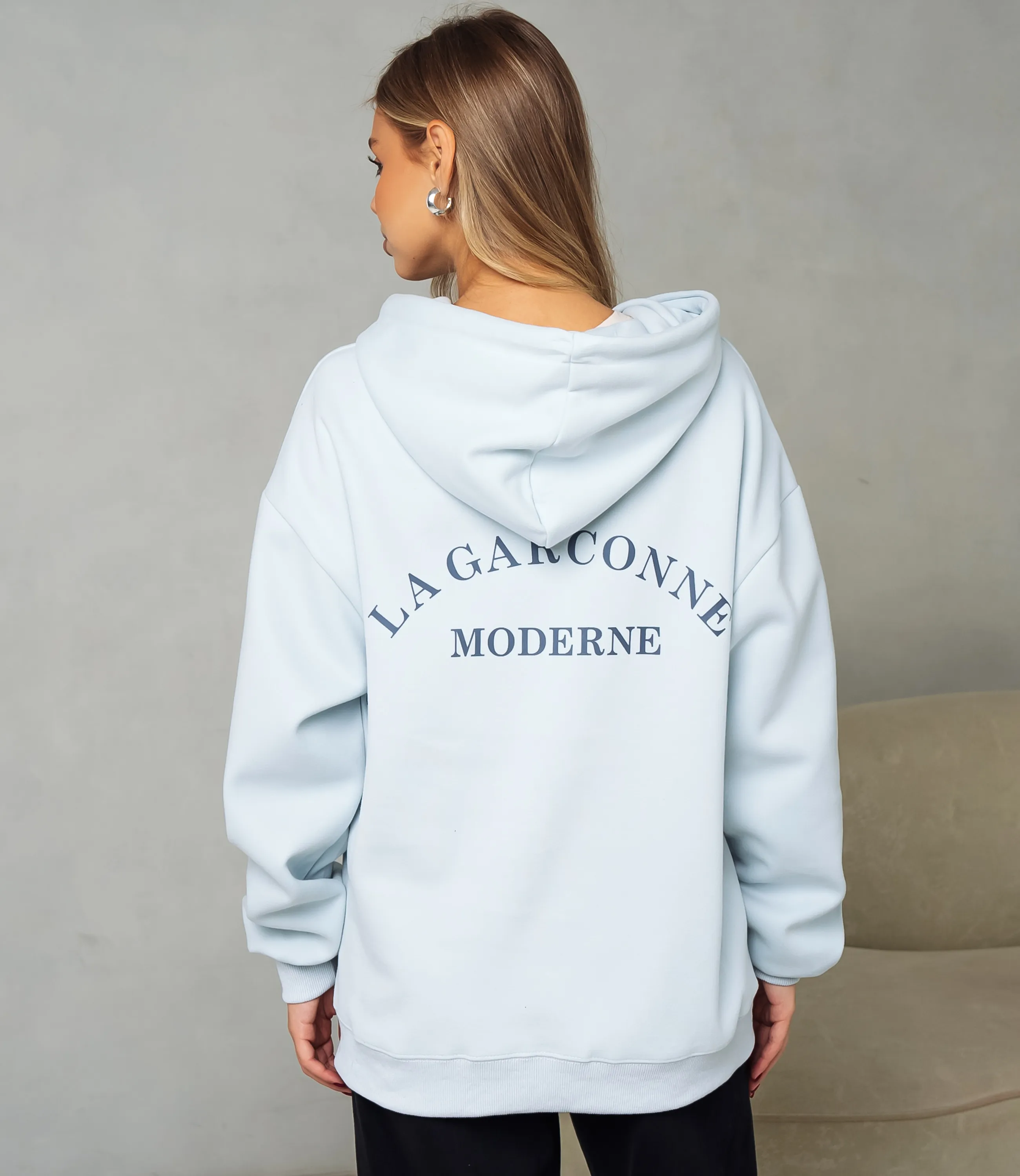 Толстовка #КТ453 (1), голубой - фото 3