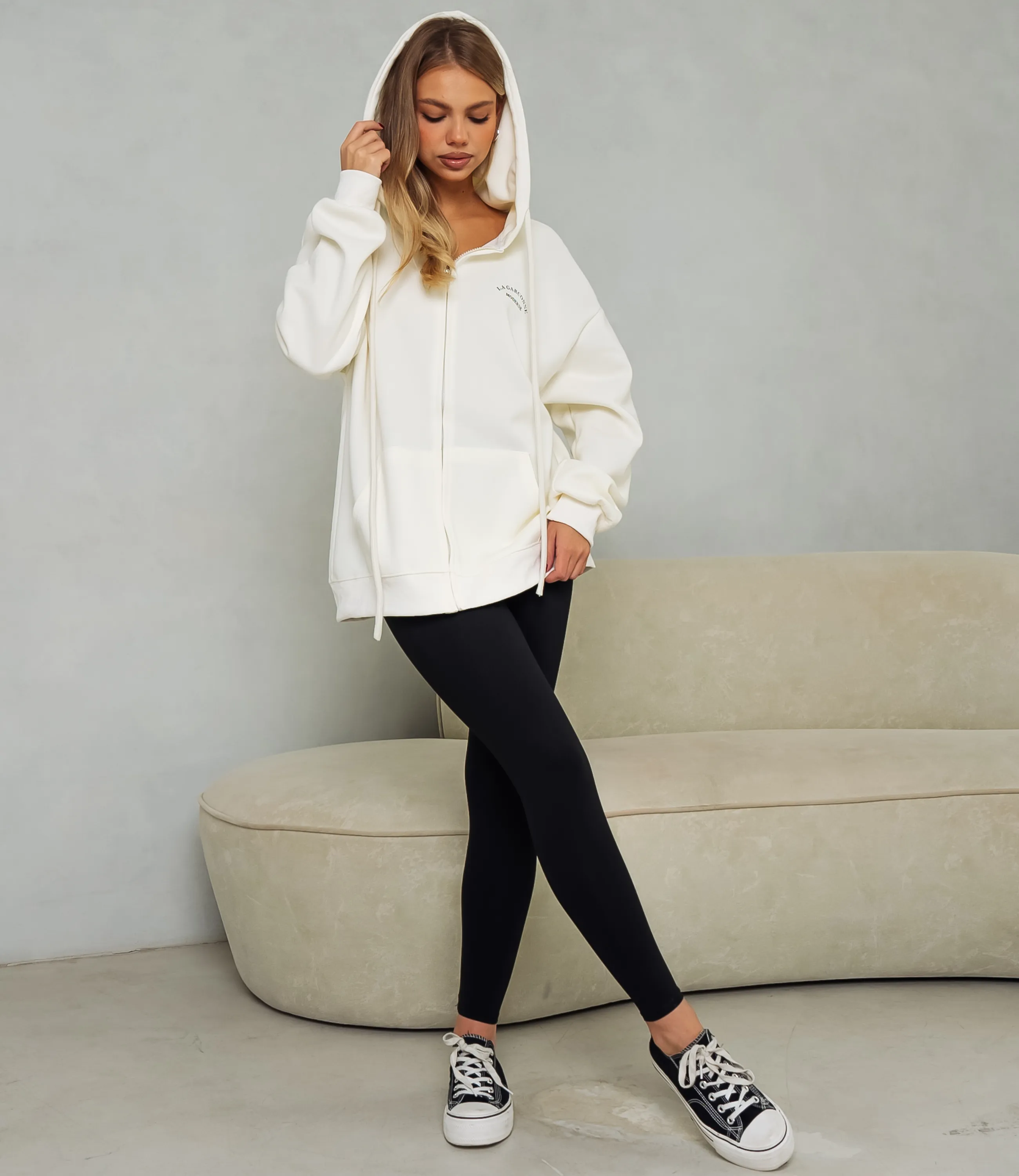 Толстовка #КТ453 (1), кремовый - фото 4