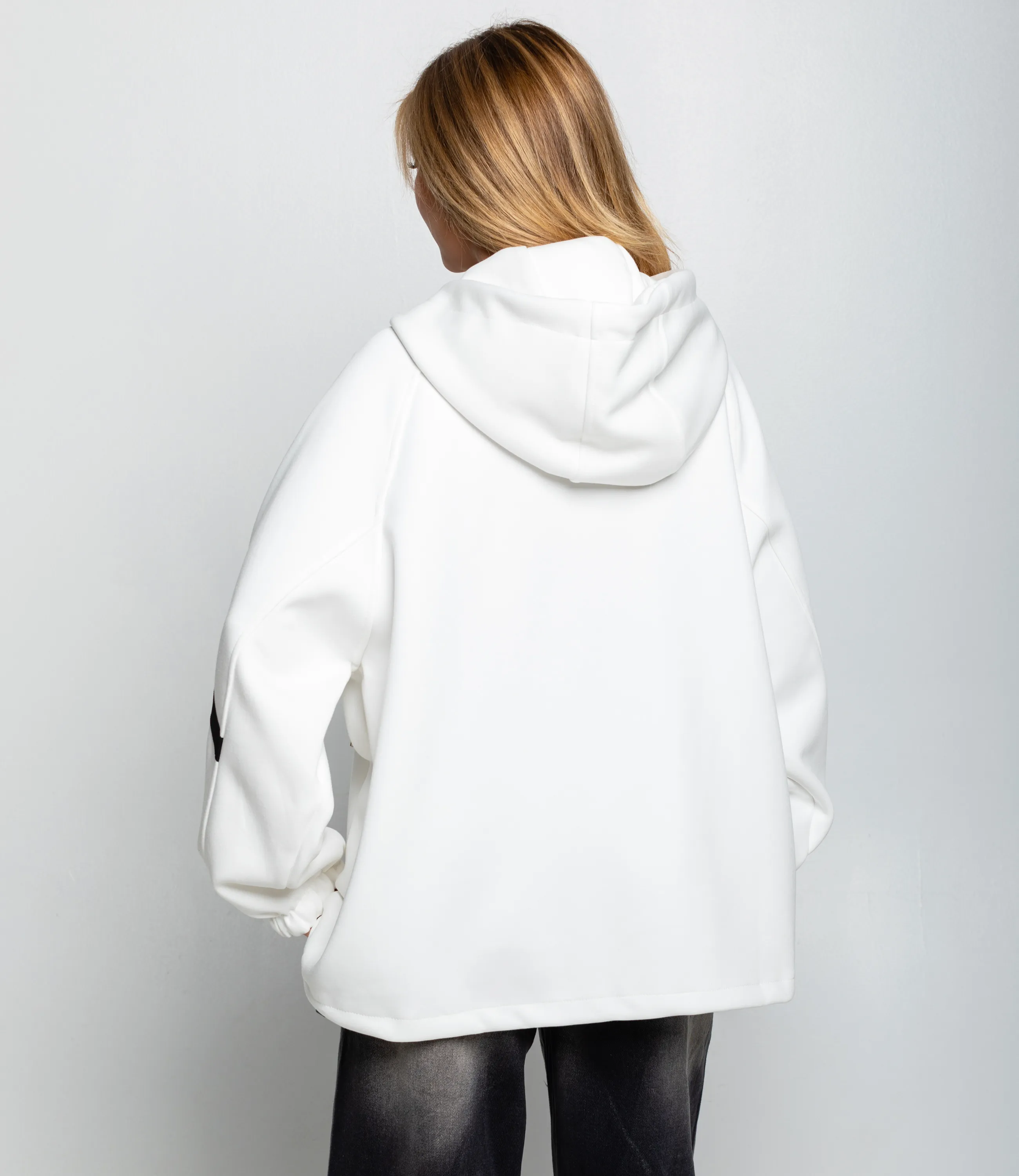 Толстовка #КТ5993, белый - фото 3
