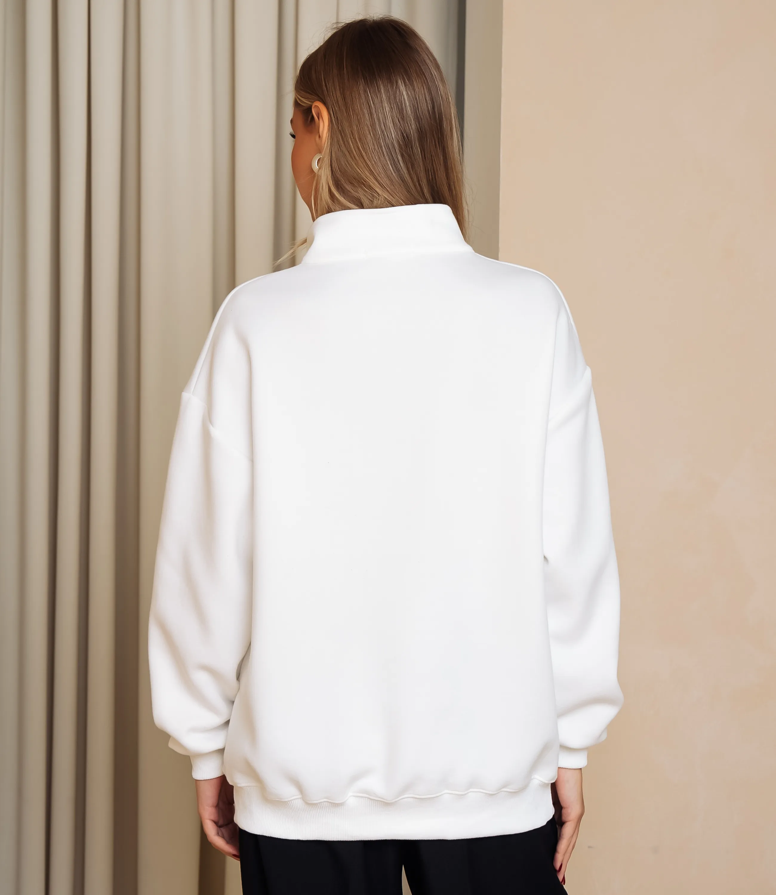 Свитшот #КТ182 (7), белый - фото 3