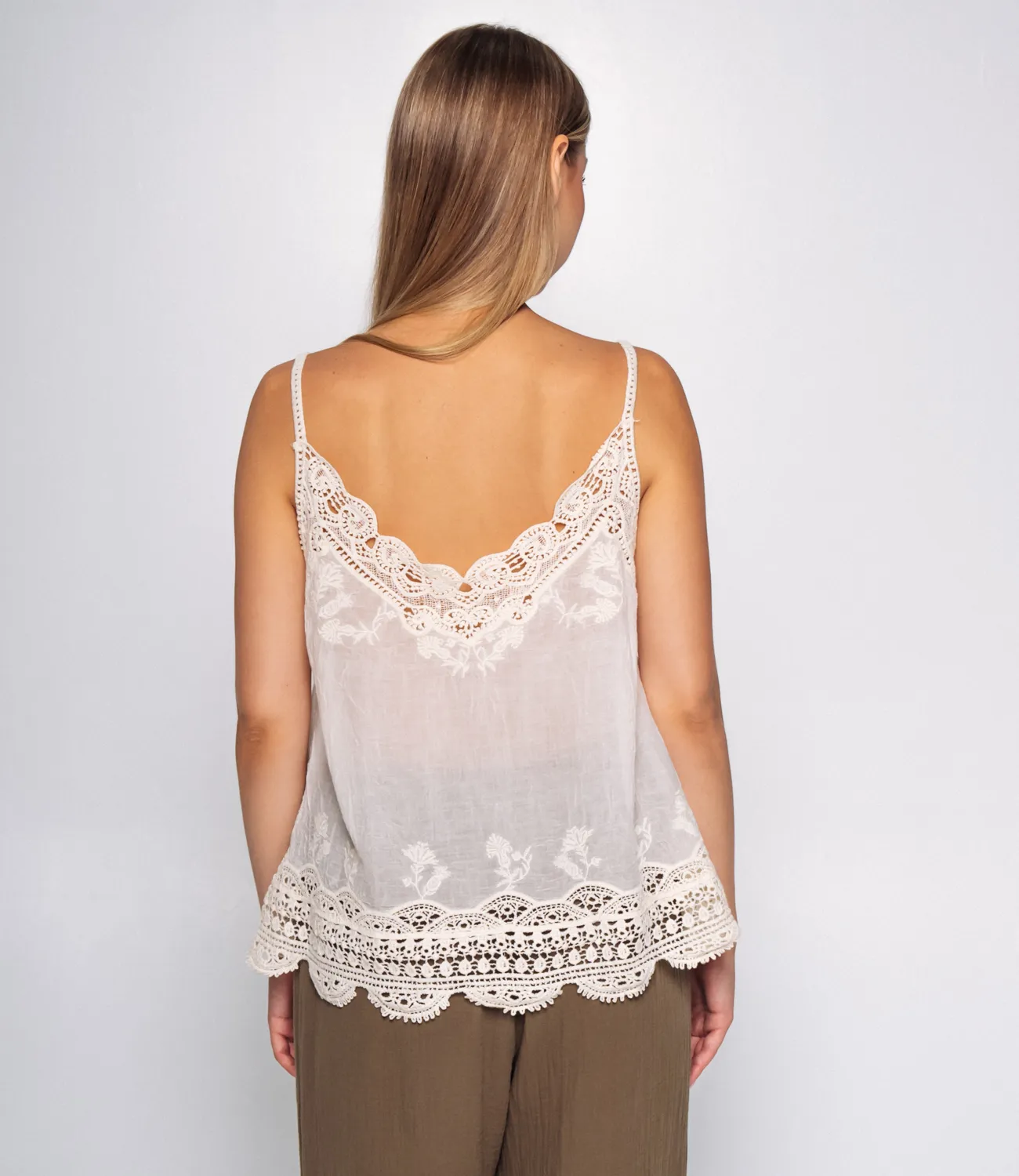 Топ #КТ910 (3), светло-бежевый - фото 3