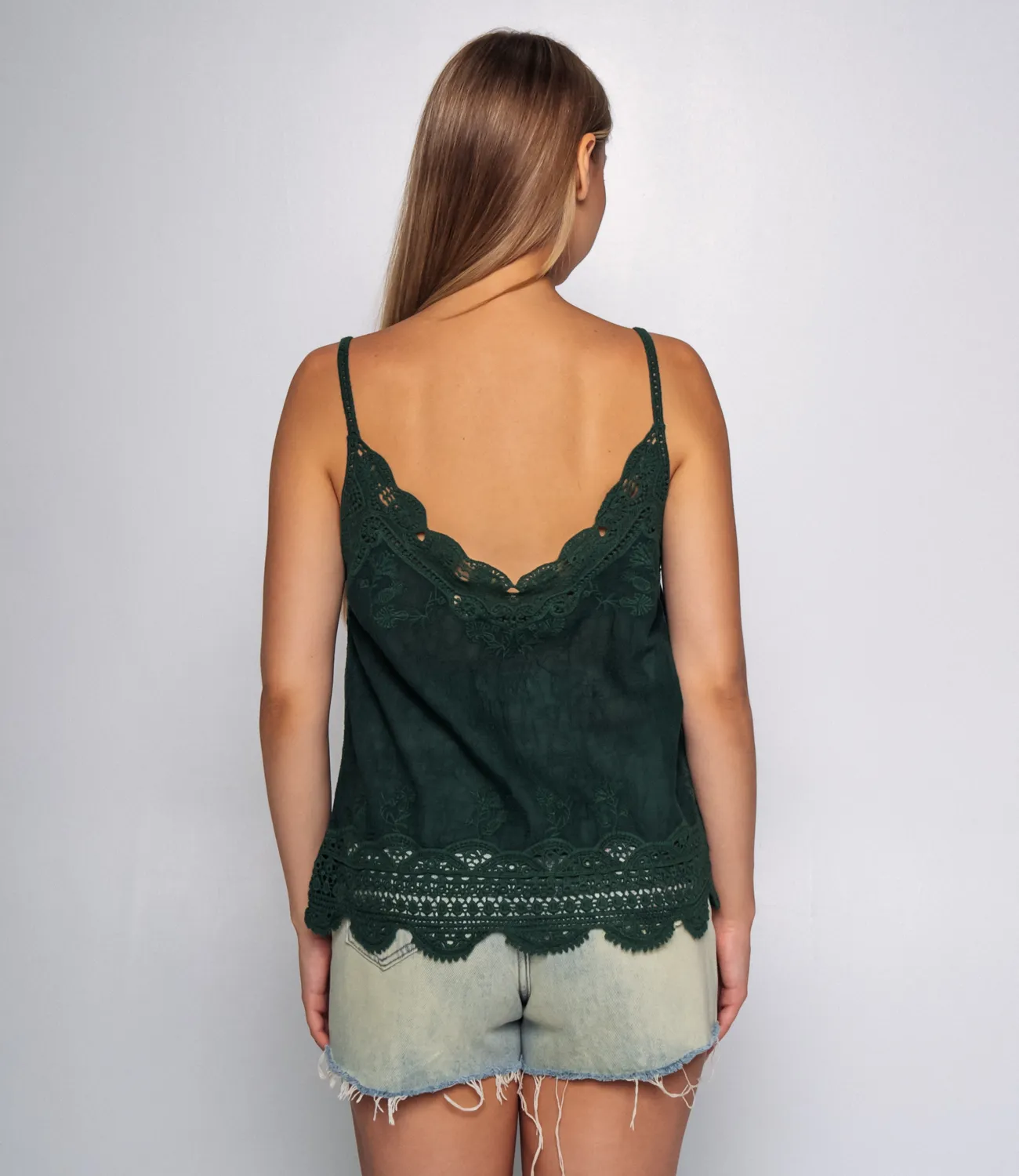 Топ #КТ910 (3), изумрудный - фото 3