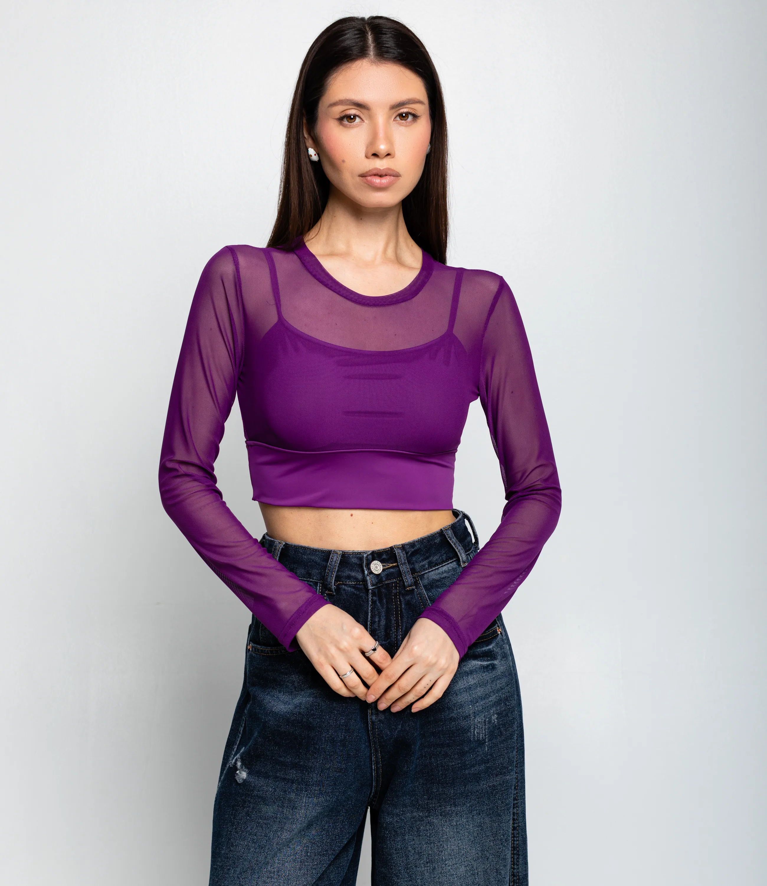 Топ #КТ202 (12), фиолетовый - фото 1