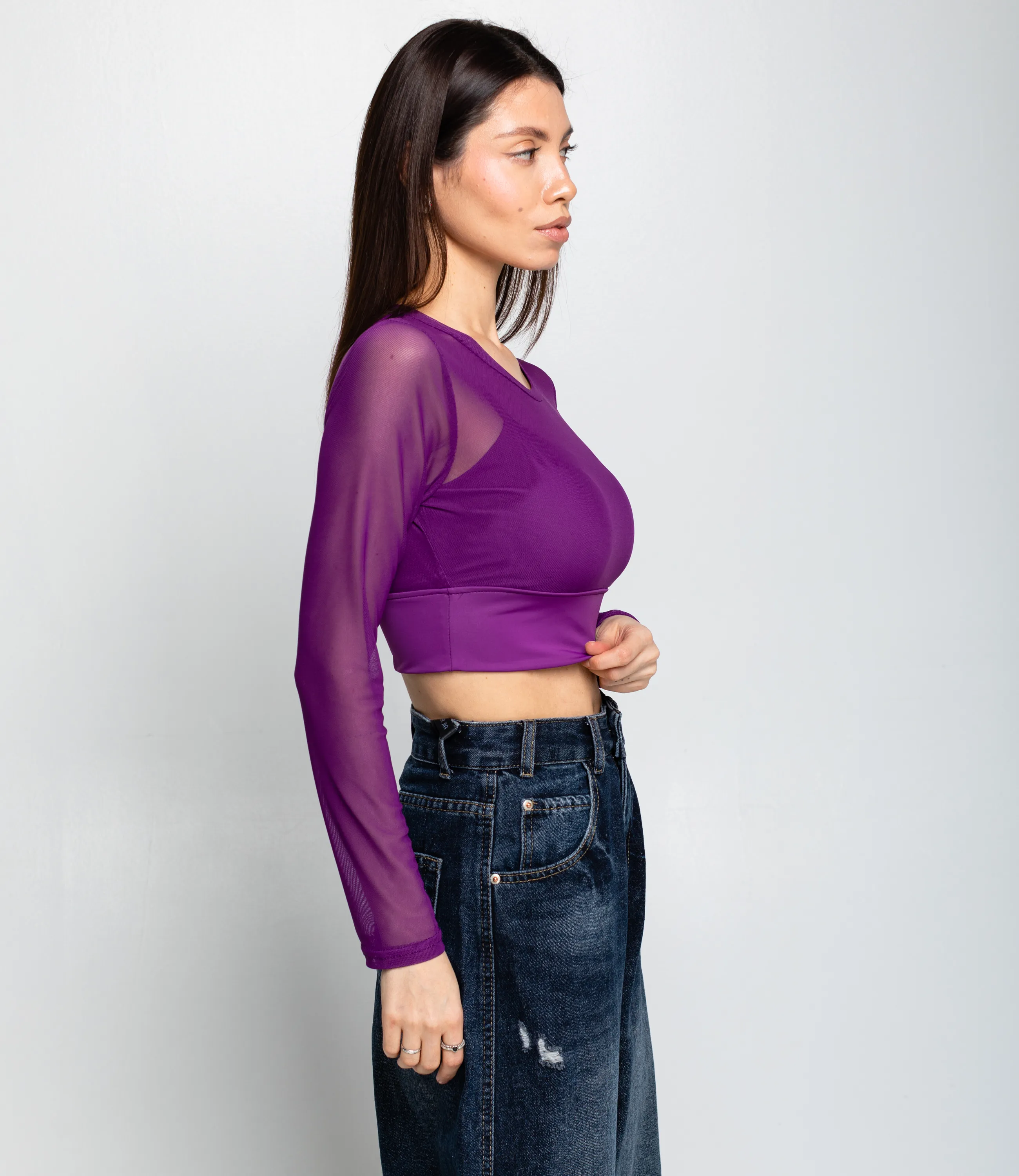 Топ #КТ202 (12), фиолетовый - фото 2