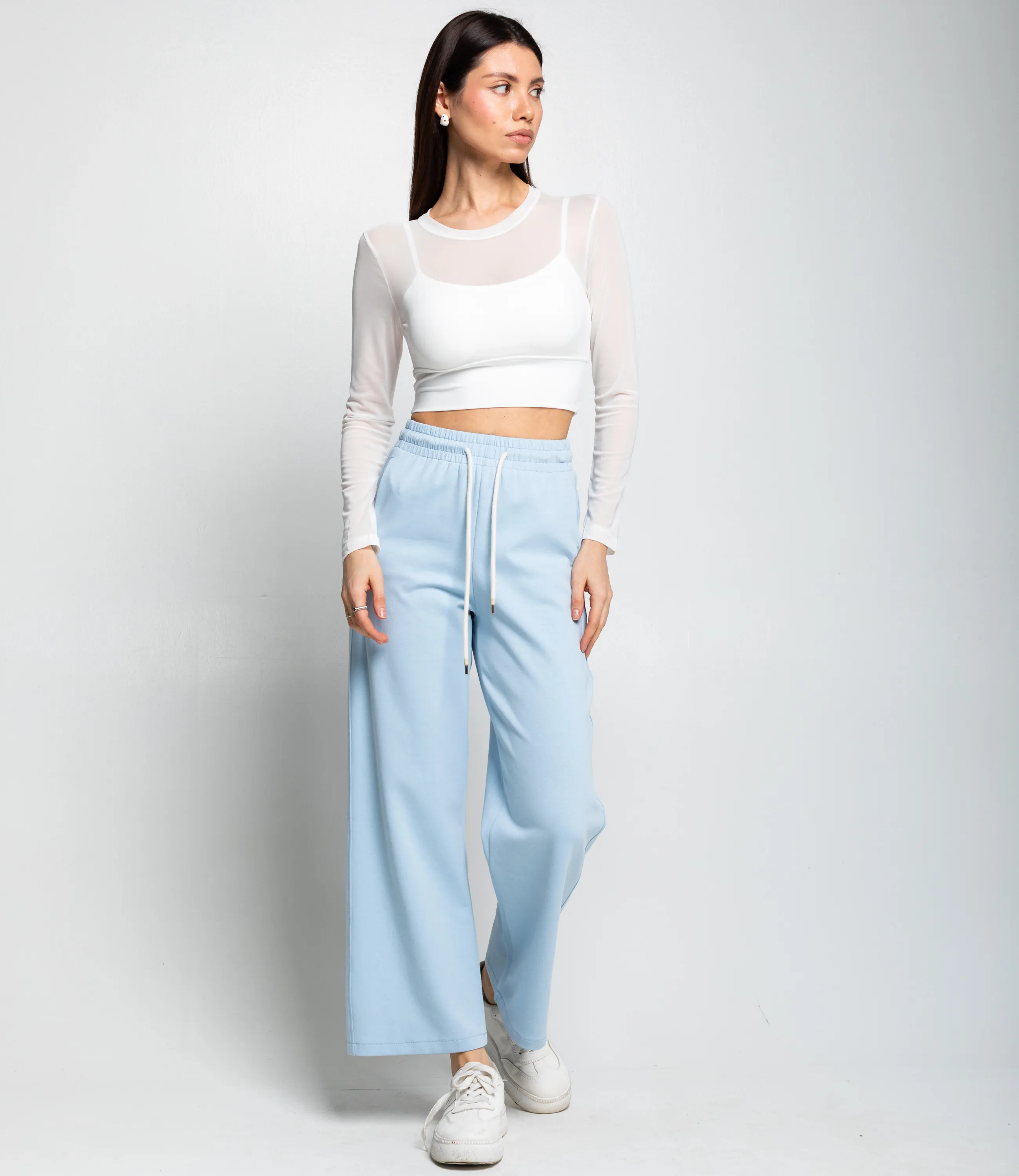 Топ #КТ202 (12), белый - фото 4