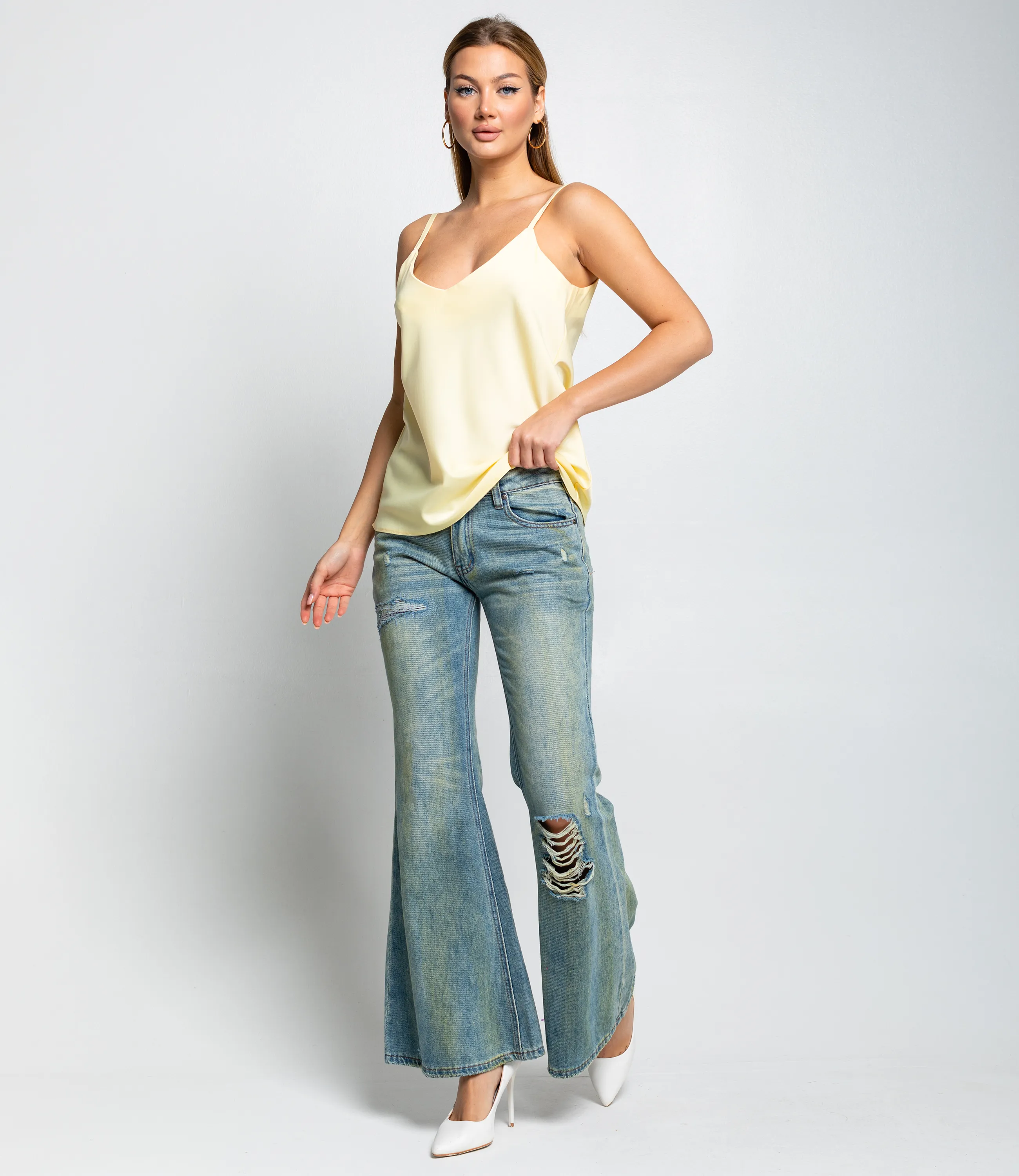 Топ #ОКТ025001, жёлтый - фото 4