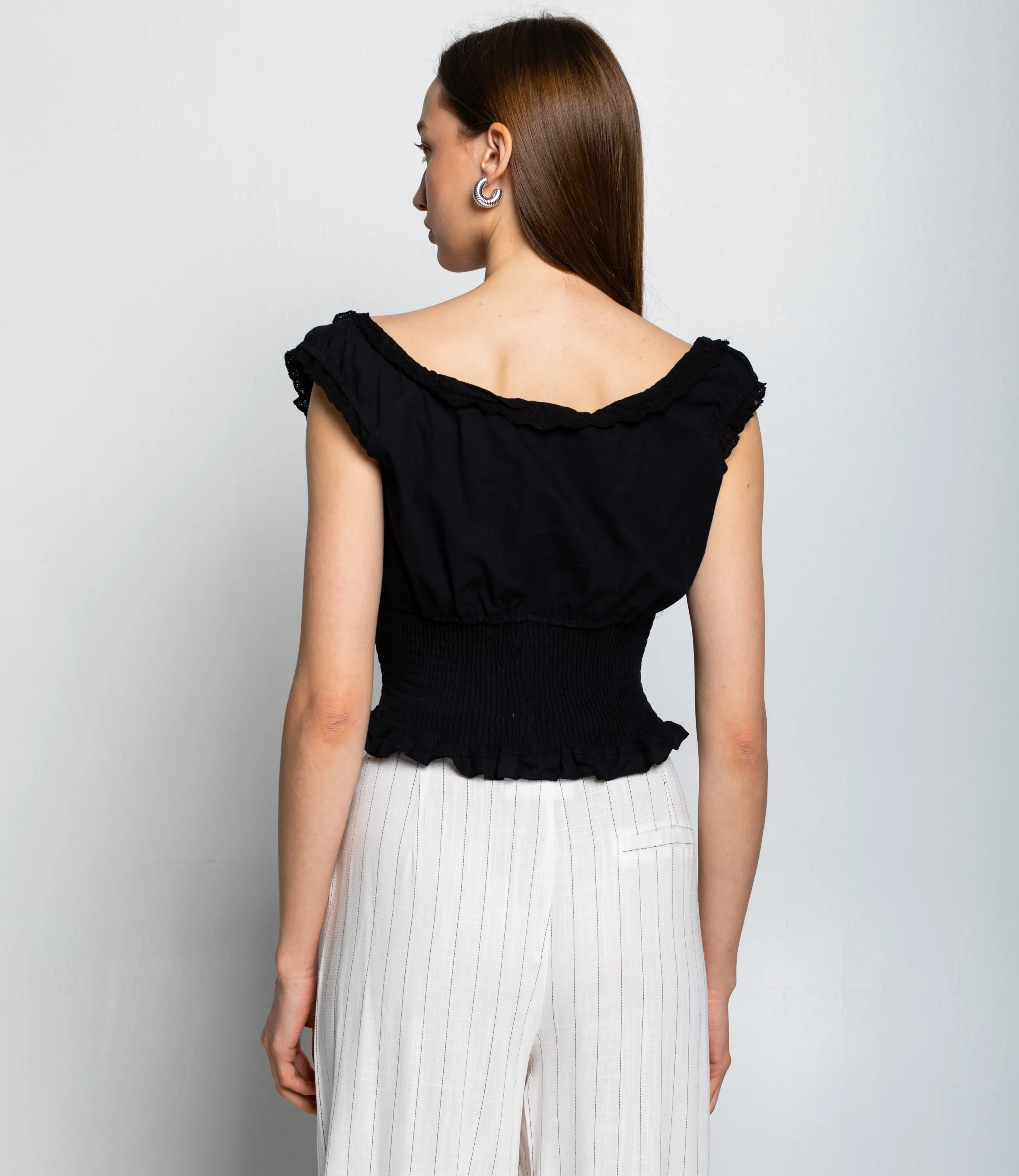 Топ #КТ8100 (2), чёрный - фото 3