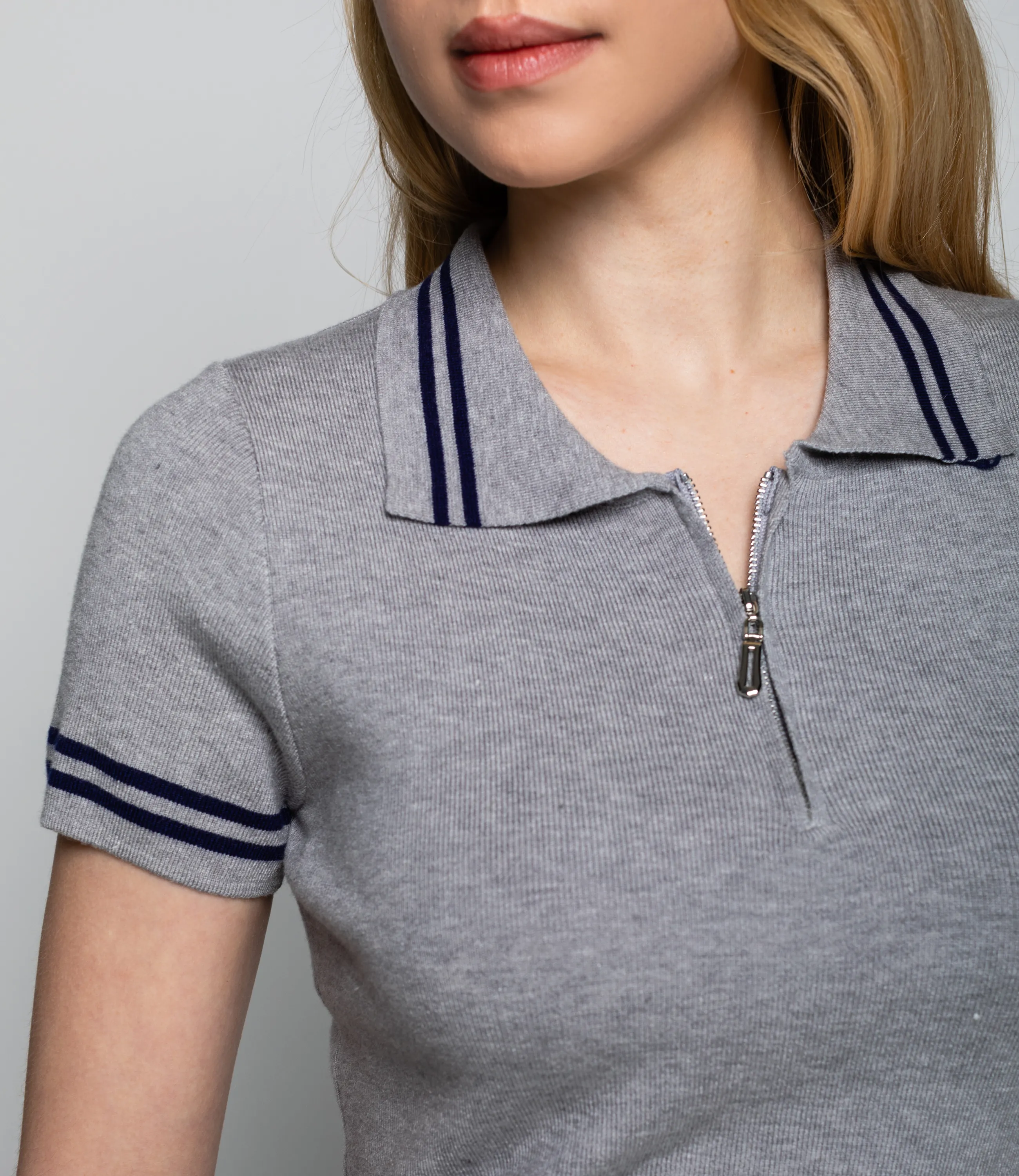 Футболка #КТ8168, серый - фото 5