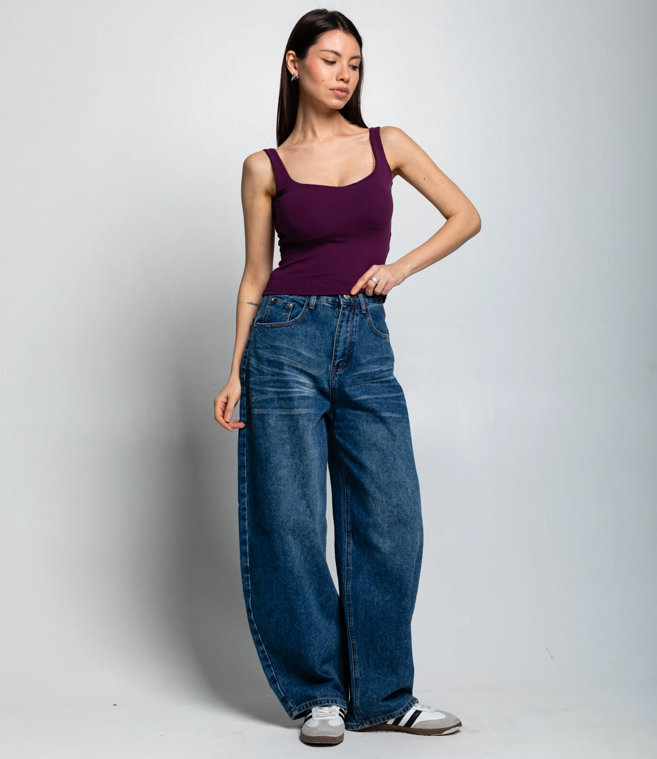 Топ #КТ323 (5), фиолетовый - фото 4