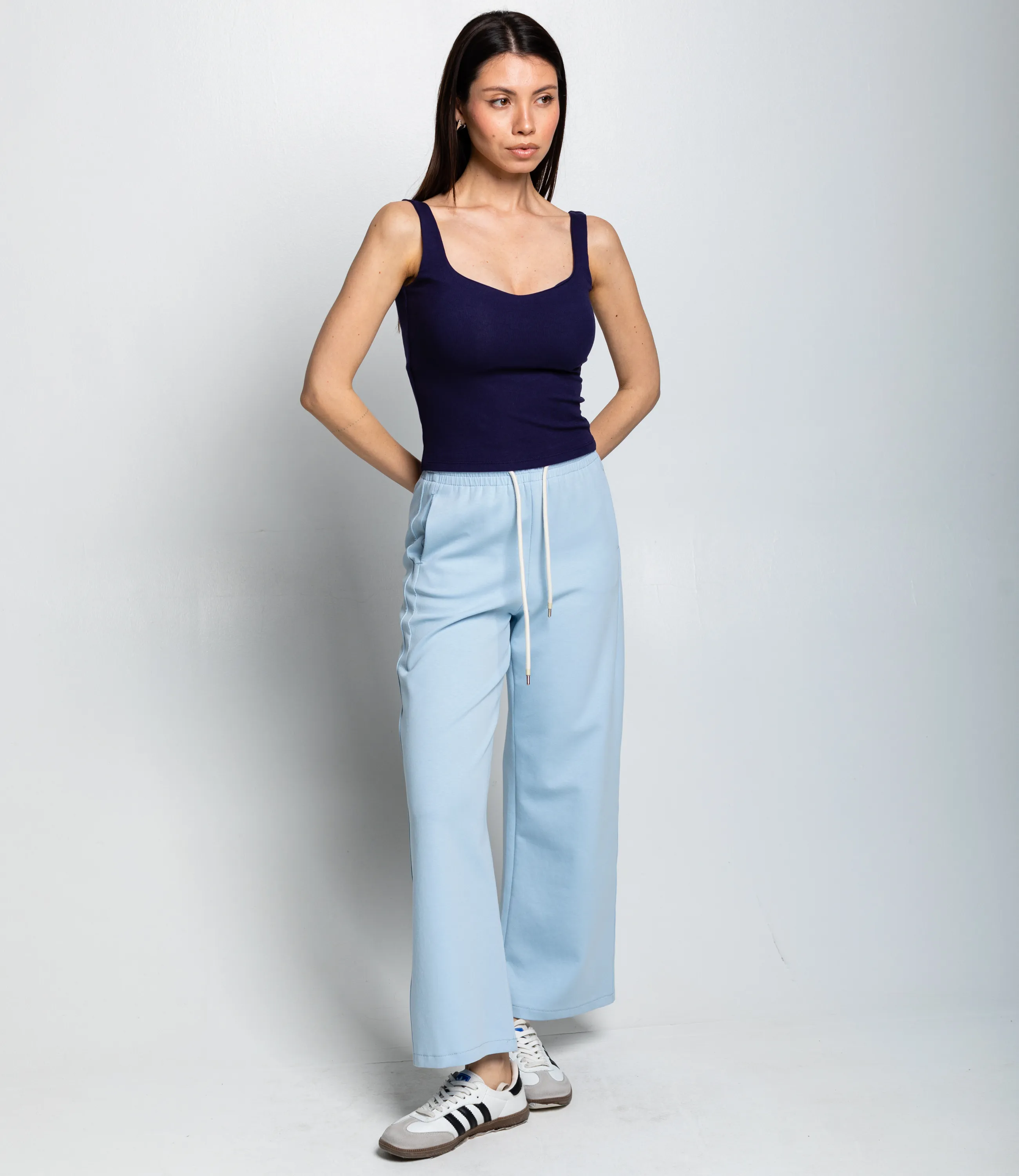 Топ #КТ323 (5), тёмно-синий - фото 4