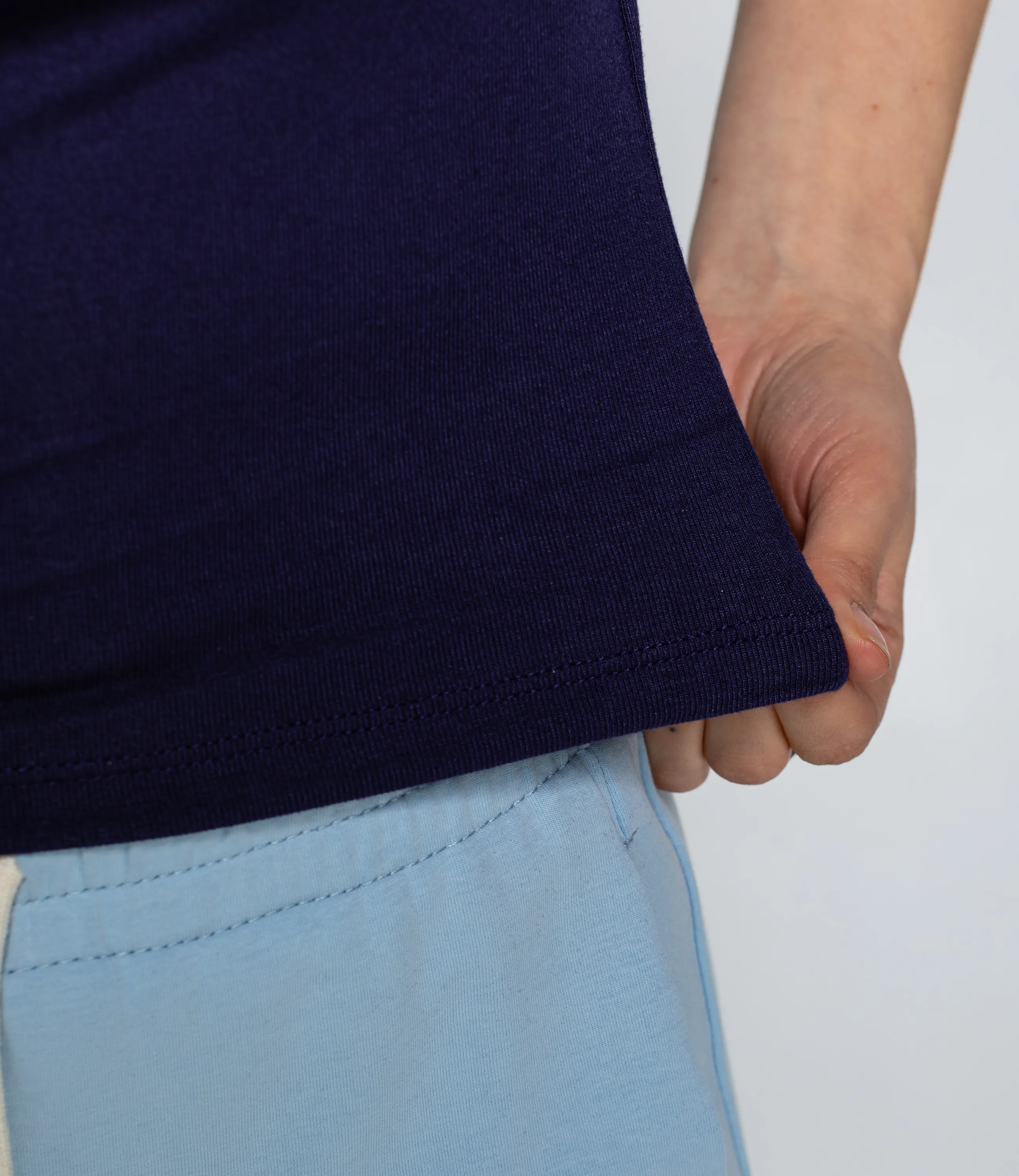 Топ #КТ323 (5), тёмно-синий - фото 5