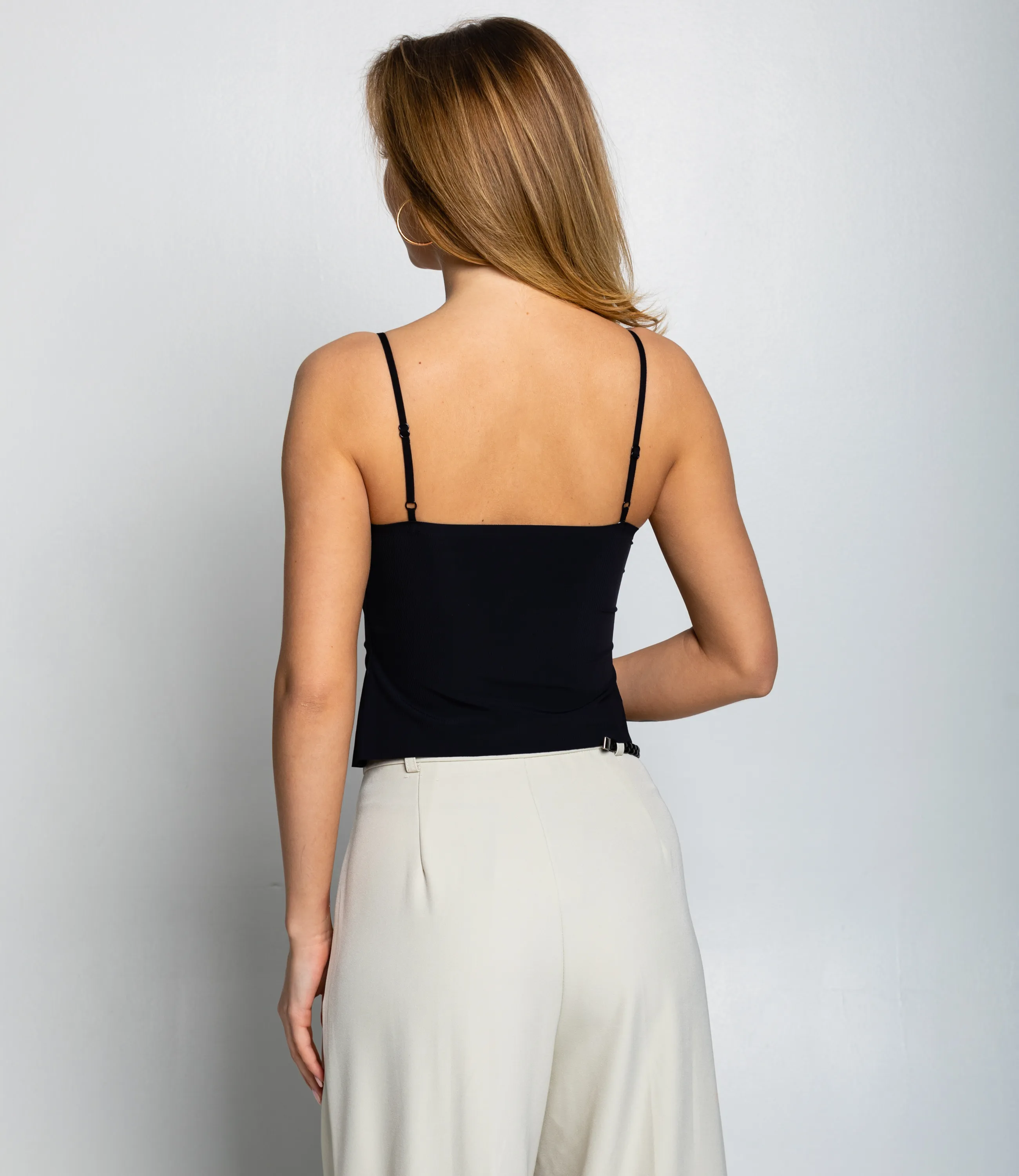 Топ #КТ083 (1), чёрный - фото 3